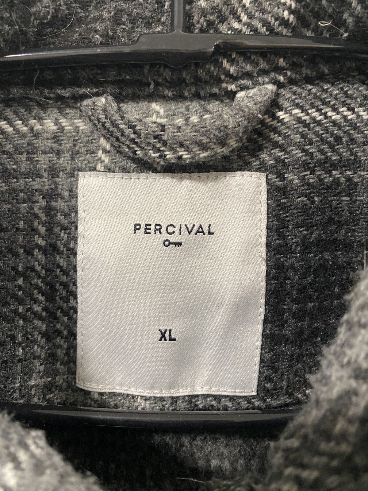 Percival Percival Check Overshirt Workwear Jacket Size: XL Size US XL / EU 56 / 4 - 3 Thumbnail