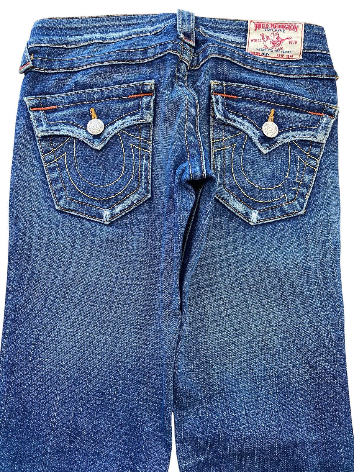True Religion True Religion Blue Wash Style Flare Jeans Size US 28 / EU 44 - 4 Thumbnail
