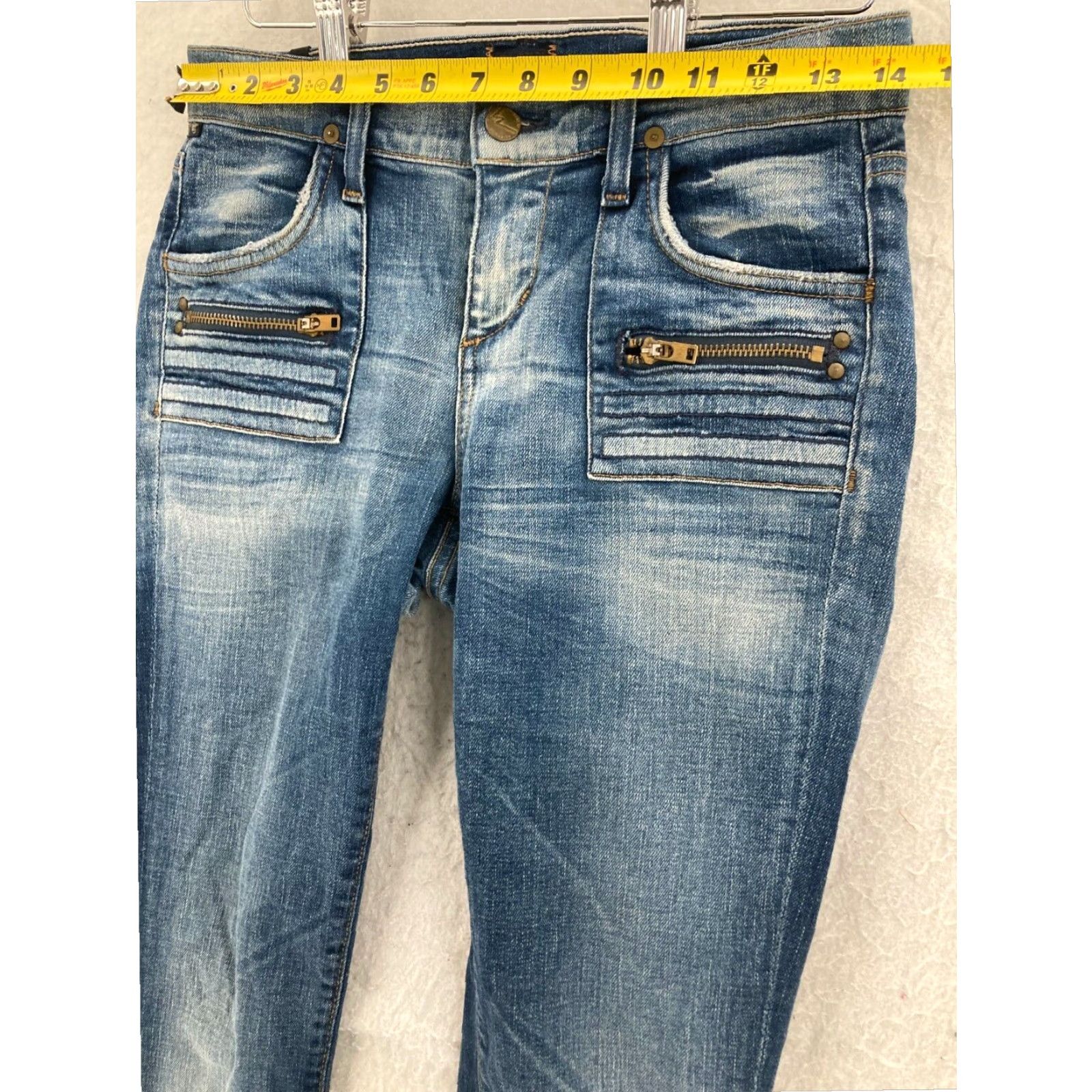Citizens Of Humanity Citizens of Humanity Womens 25 Blue Avedon Low Waist Skinny Jeans Size 28" / US 6 / IT 42 - 2 Thumbnail