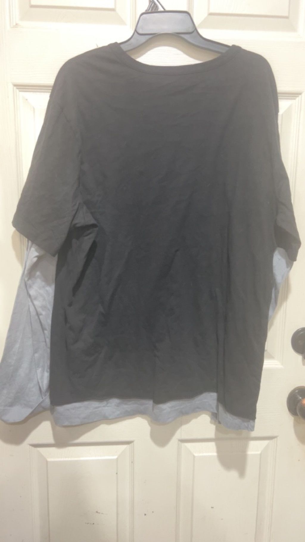Structure Y2K STRUCTURE Black Gray Long Sleeve Tee XL Size US XL / EU 56 / 4 - 5 Thumbnail