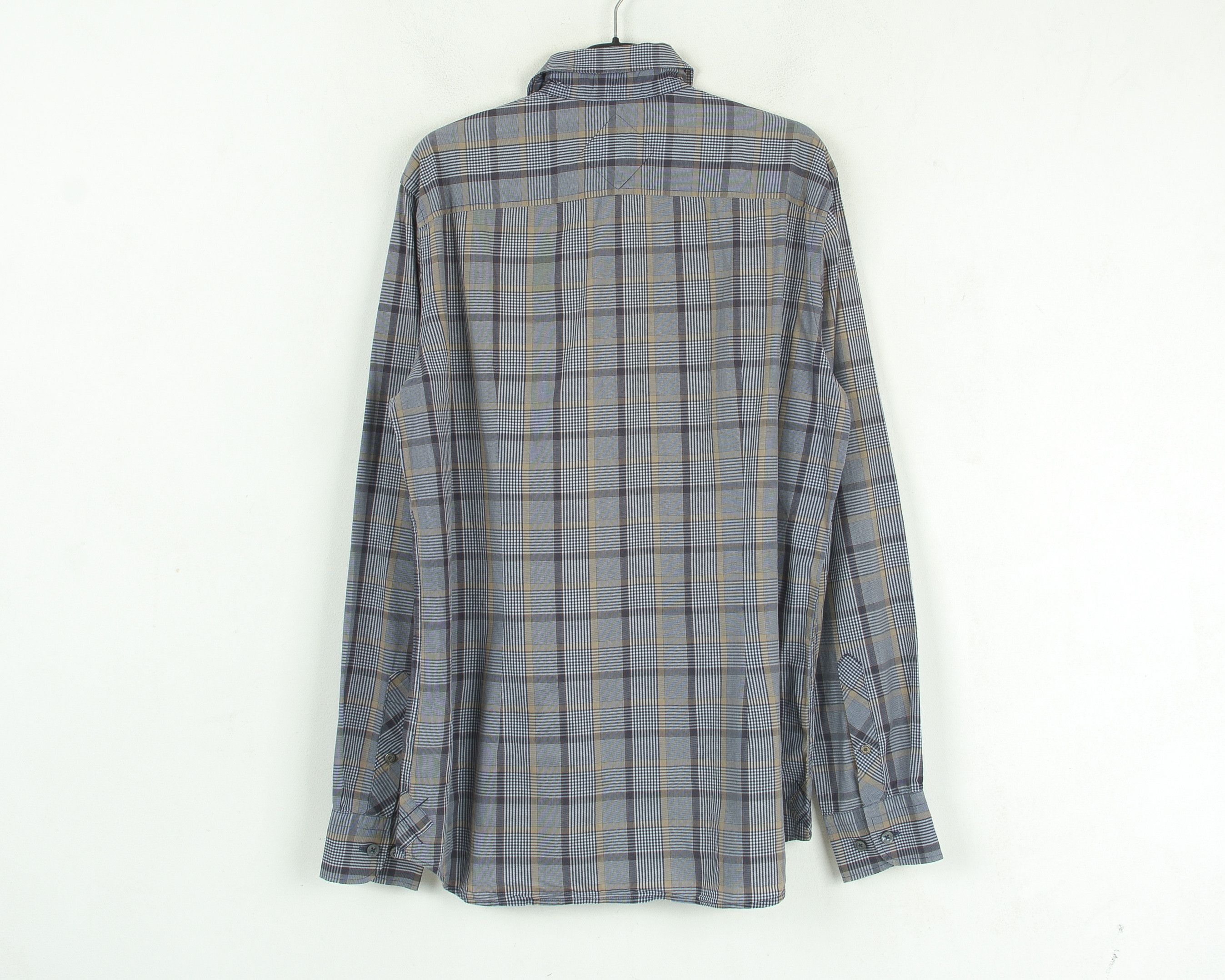 Burlington Men's Heritage Cotton Shirt S Casual Formal Check Plaid Size US S / EU 44-46 / 1 - 5 Thumbnail