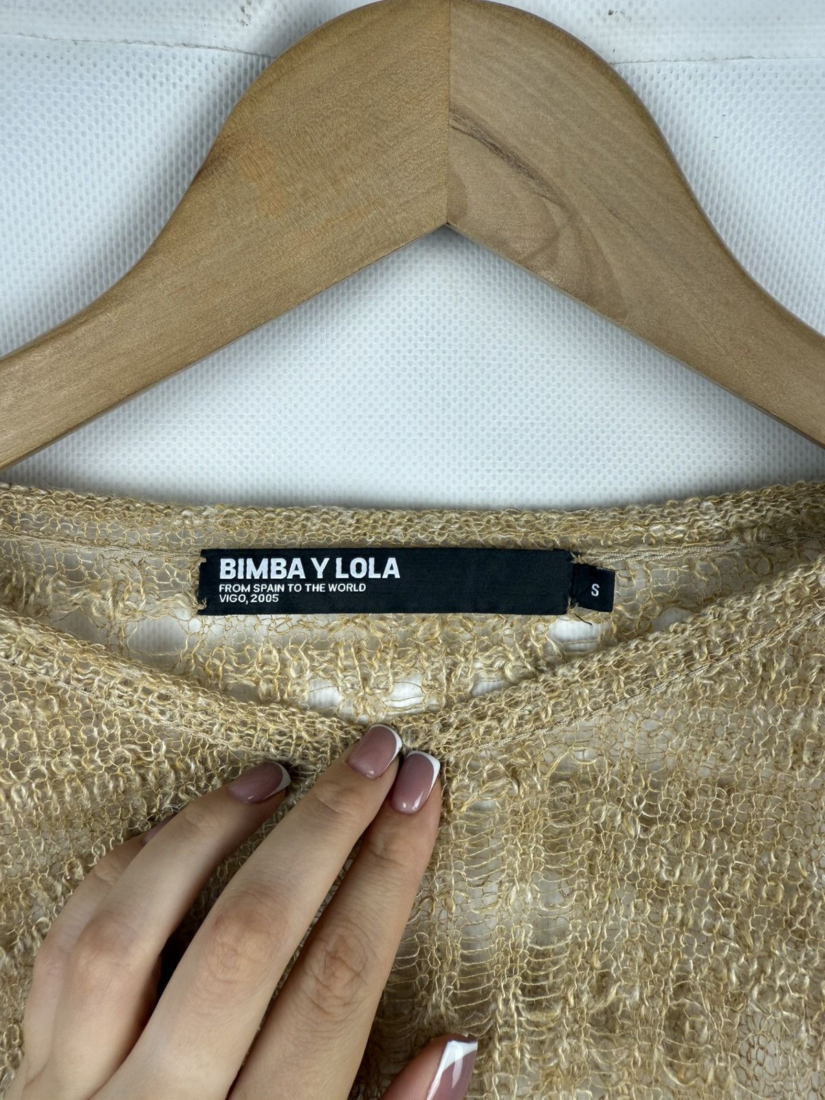 BIMBA Y LOLA Bimba Y Lola Ladies Avant-Garde Knitted Sweater Pullover Size S / US 4 / IT 40 - 7 Thumbnail