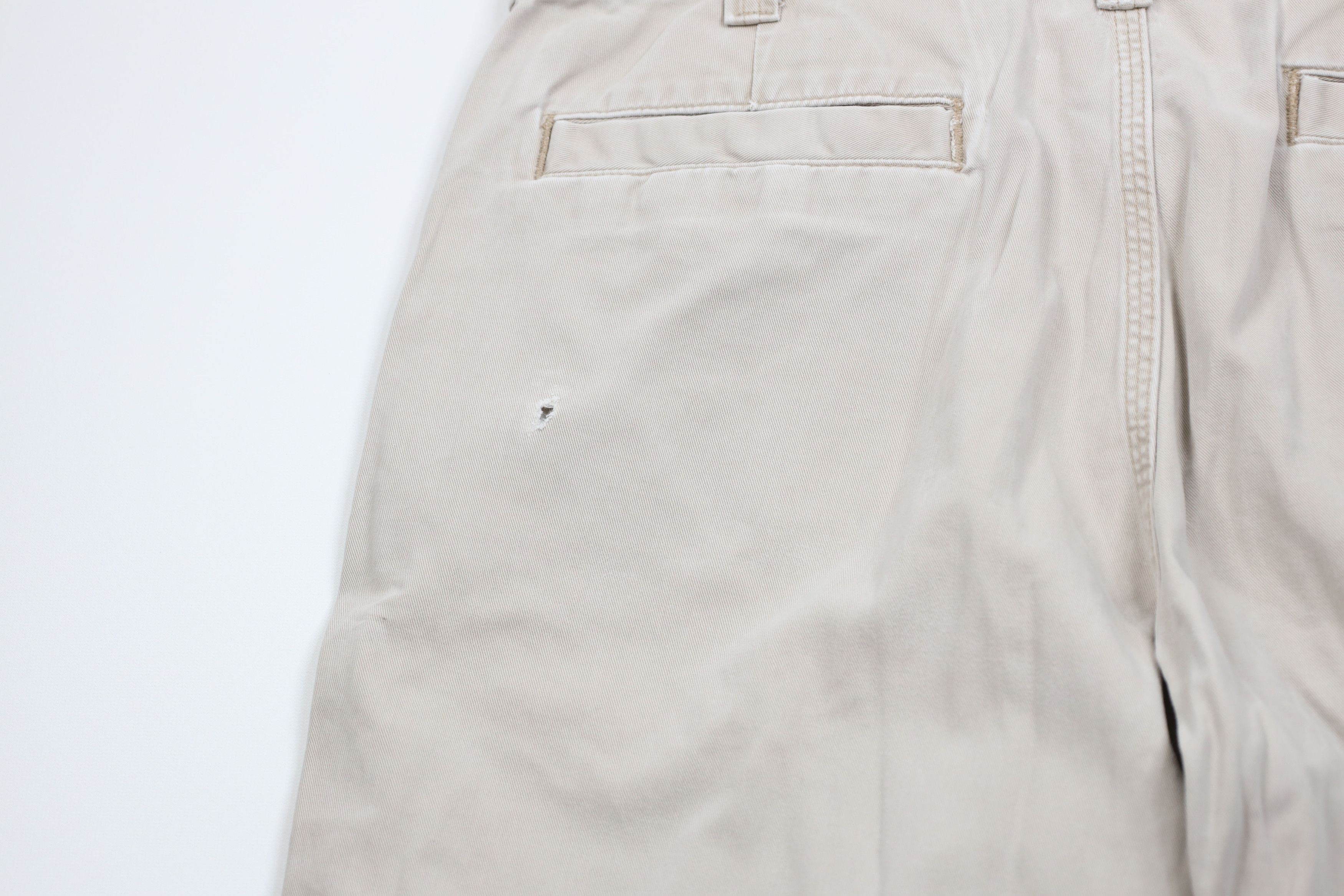 Carhartt × Vintage Vintage Carhartt Relaxed Fit Wide Leg Pants Beige Cotton Size US 38 / EU 54 - 14 Thumbnail