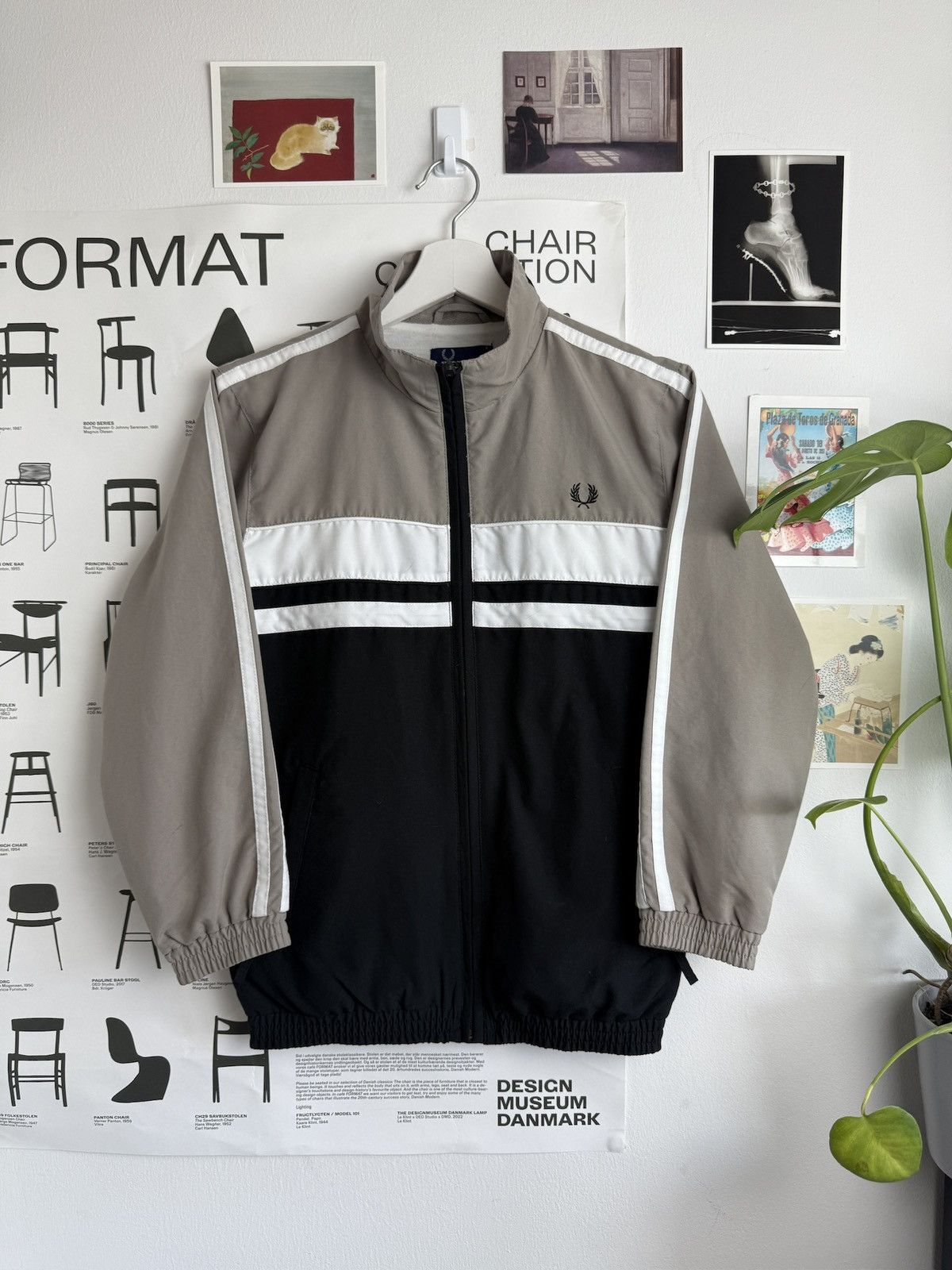 Designer × Fred Perry × Vintage Vintage y2k Fred Perry windbreaker track top jacket S luxury Size US S / EU 44-46 / 1 - 1 Thumbnail