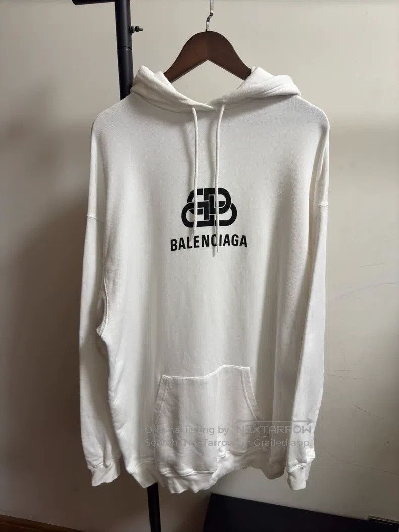 Balenciaga Balenciaga Classic White Snap Button Sweater Size US M / EU 48-50 / 2 - 1 Thumbnail