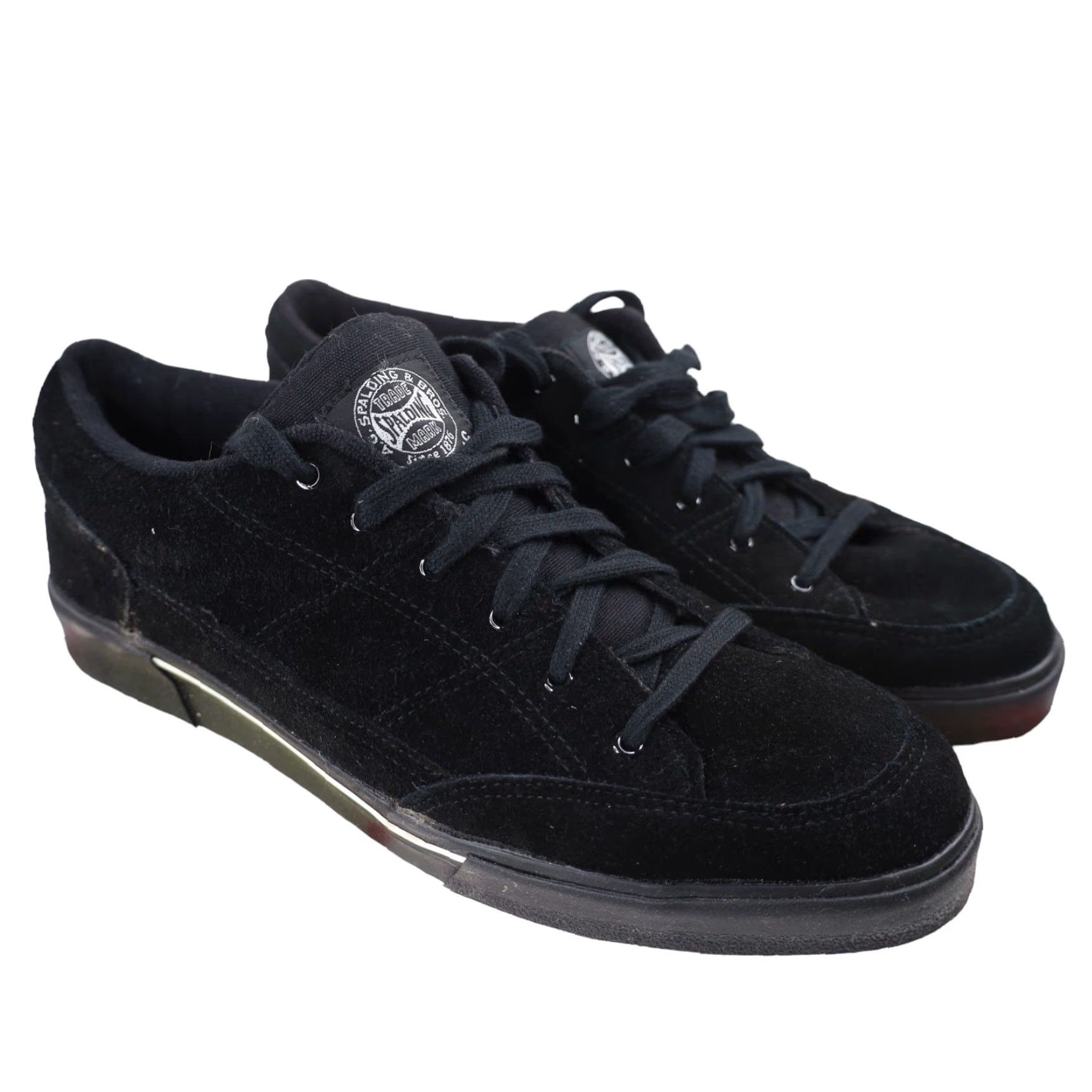 Spalding VINTAGE Spalding Suede Leather Sneakers Mens 11 Black Sneaker Size US 11 / EU 44 - 5 Thumbnail