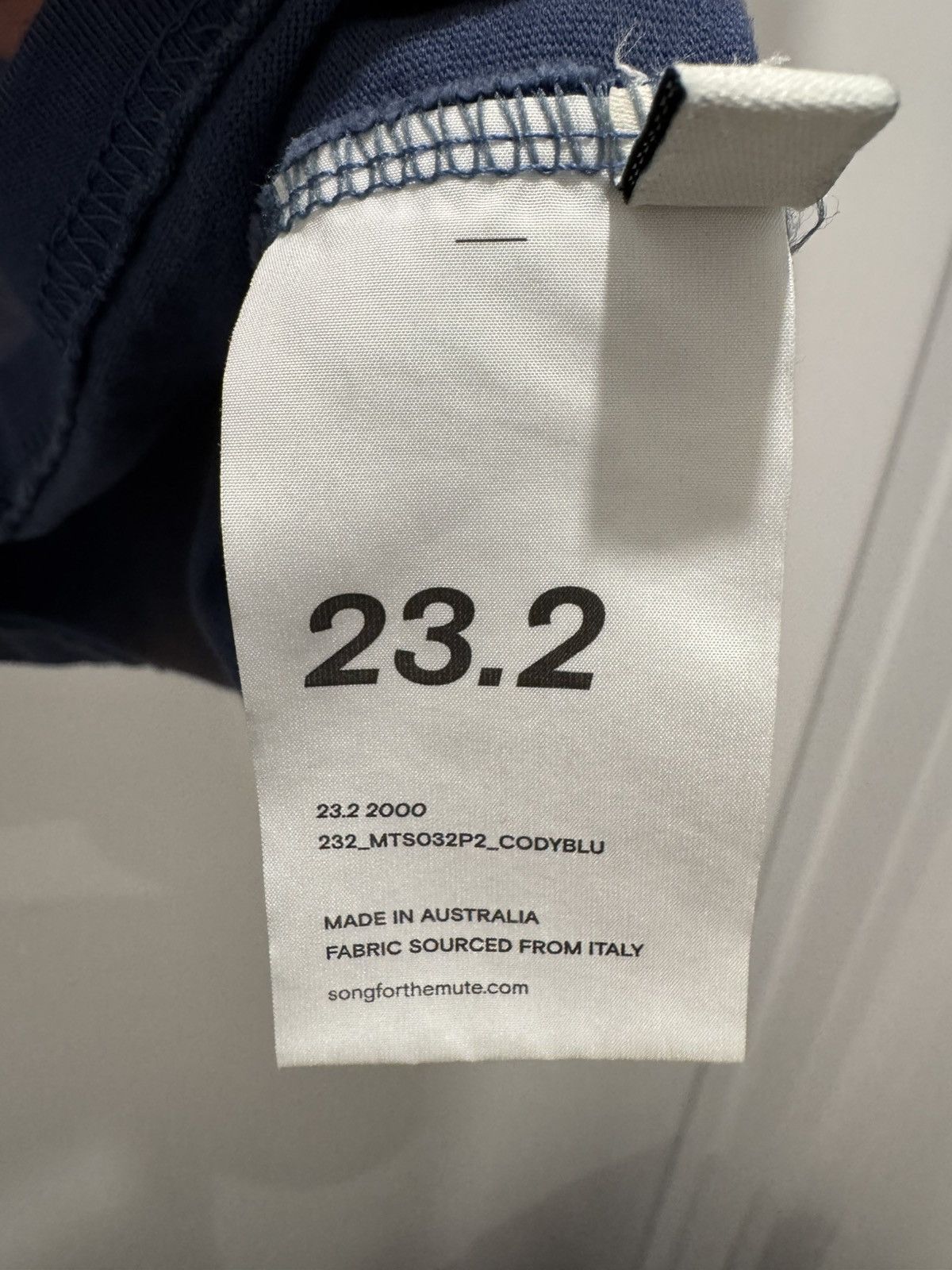 Song For The Mute Song for the Mute Mock Neck Oversized Tee Size US M / EU 48-50 / 2 - 5 Thumbnail