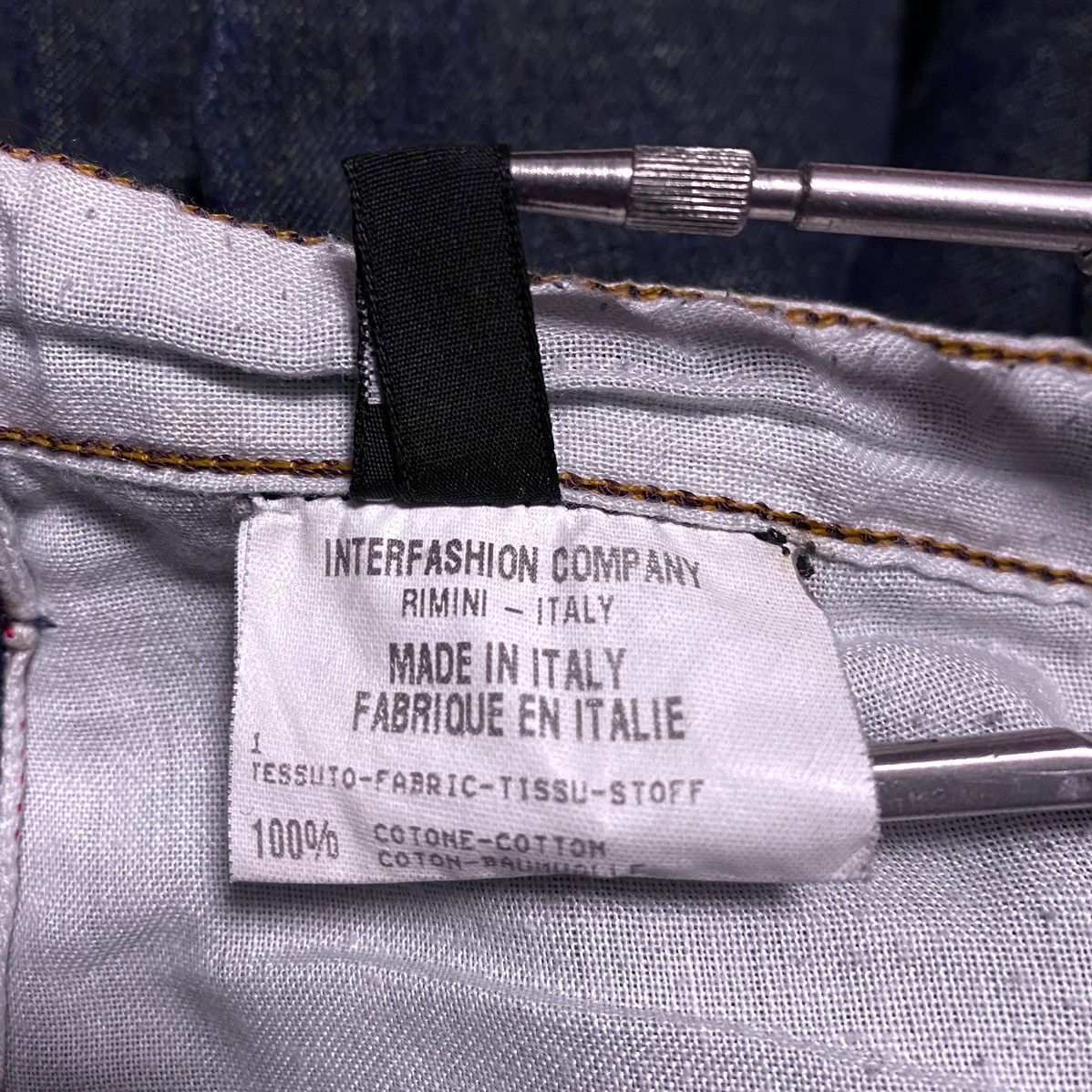 Marithe + Francois Girbaud Marithé + Francois Girbaud M+FG Navy Selvedge Denim Jeans Size 27" / US 4 / IT 40 - 22 Thumbnail