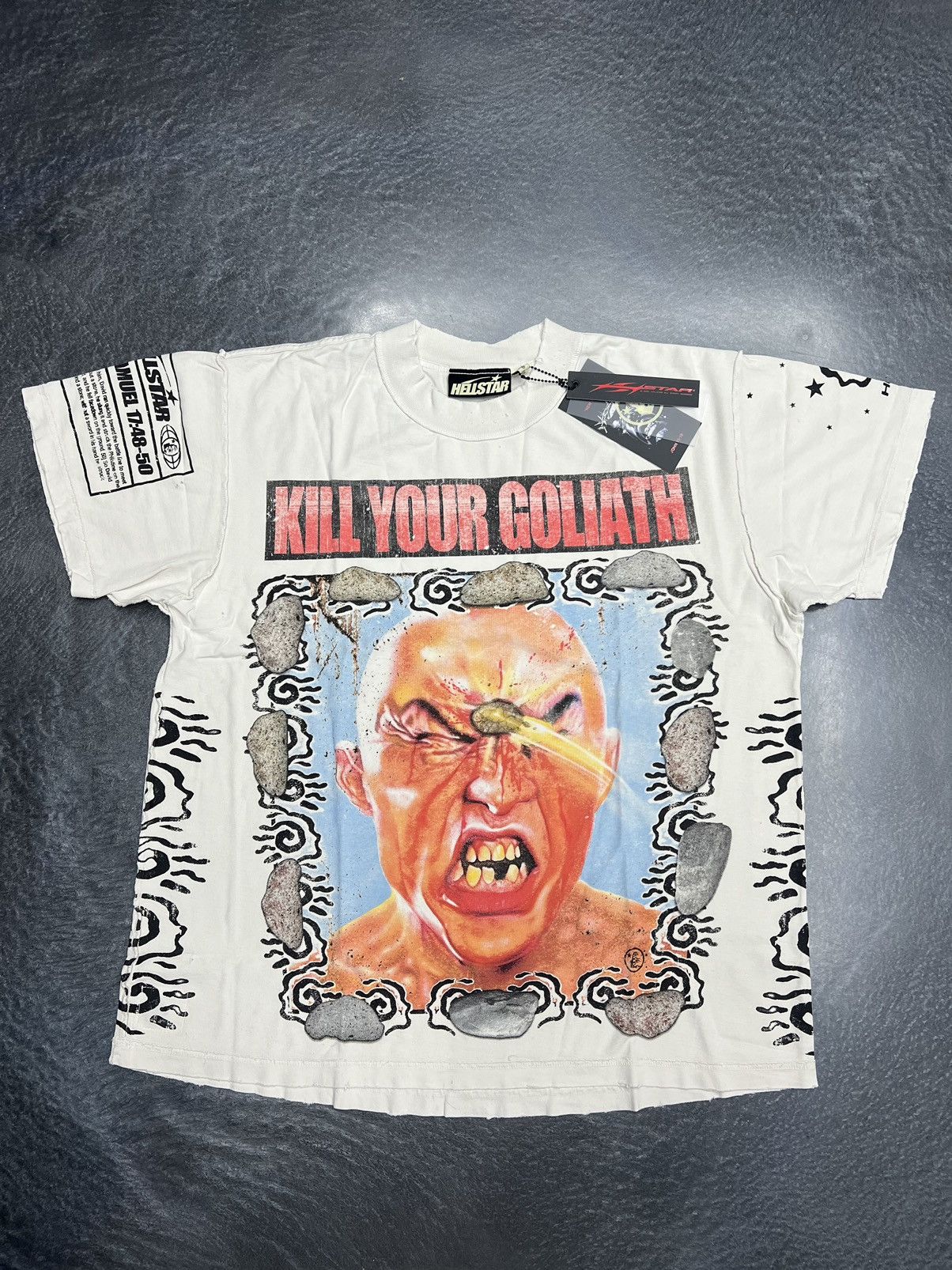 HELLSTAR Hellstar Kill Your Goliath T-Shirt Size US M / EU 48-50 / 2 - 1 Thumbnail