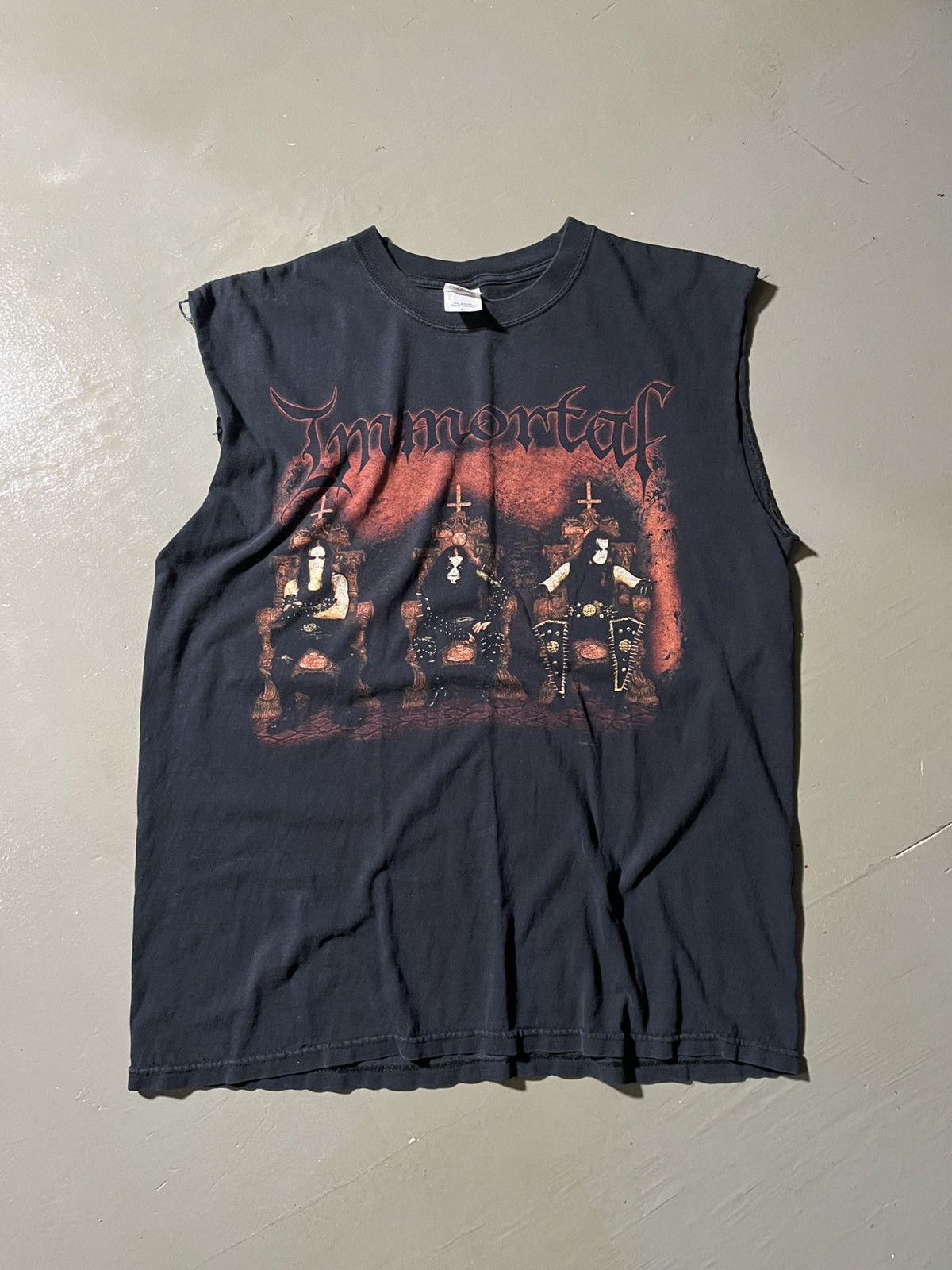 Vintage Immortal sleeveless from early 2000’s Size US L / EU 52-54 / 3 - 1 Thumbnail