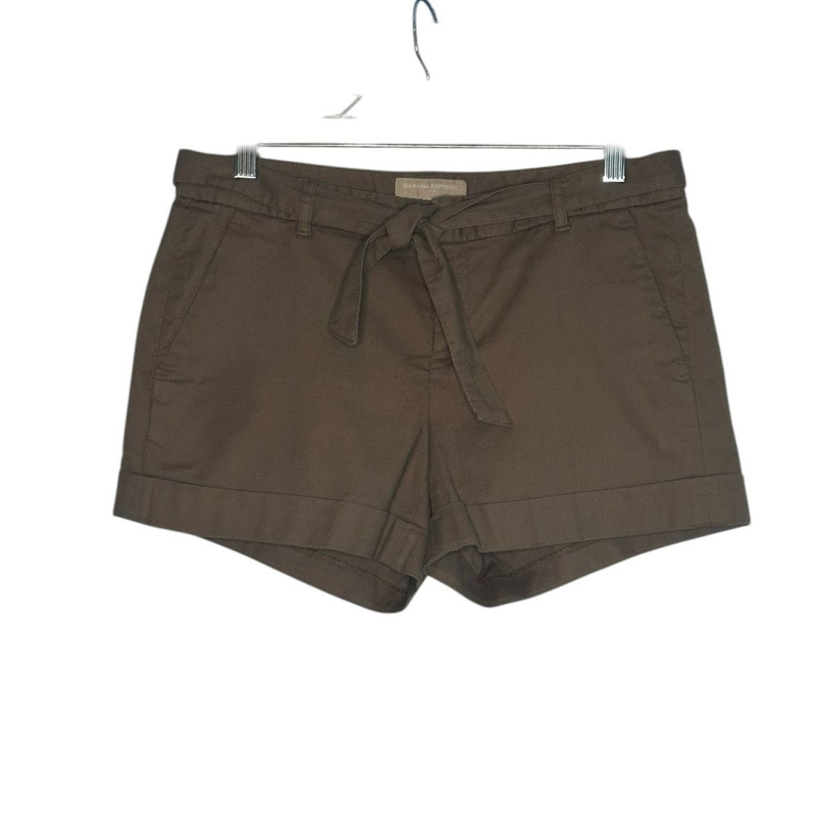 Banana Republic Banana Republic brown belted shorts size 4 Size 27" / US 4 / IT 40 - 6 Thumbnail