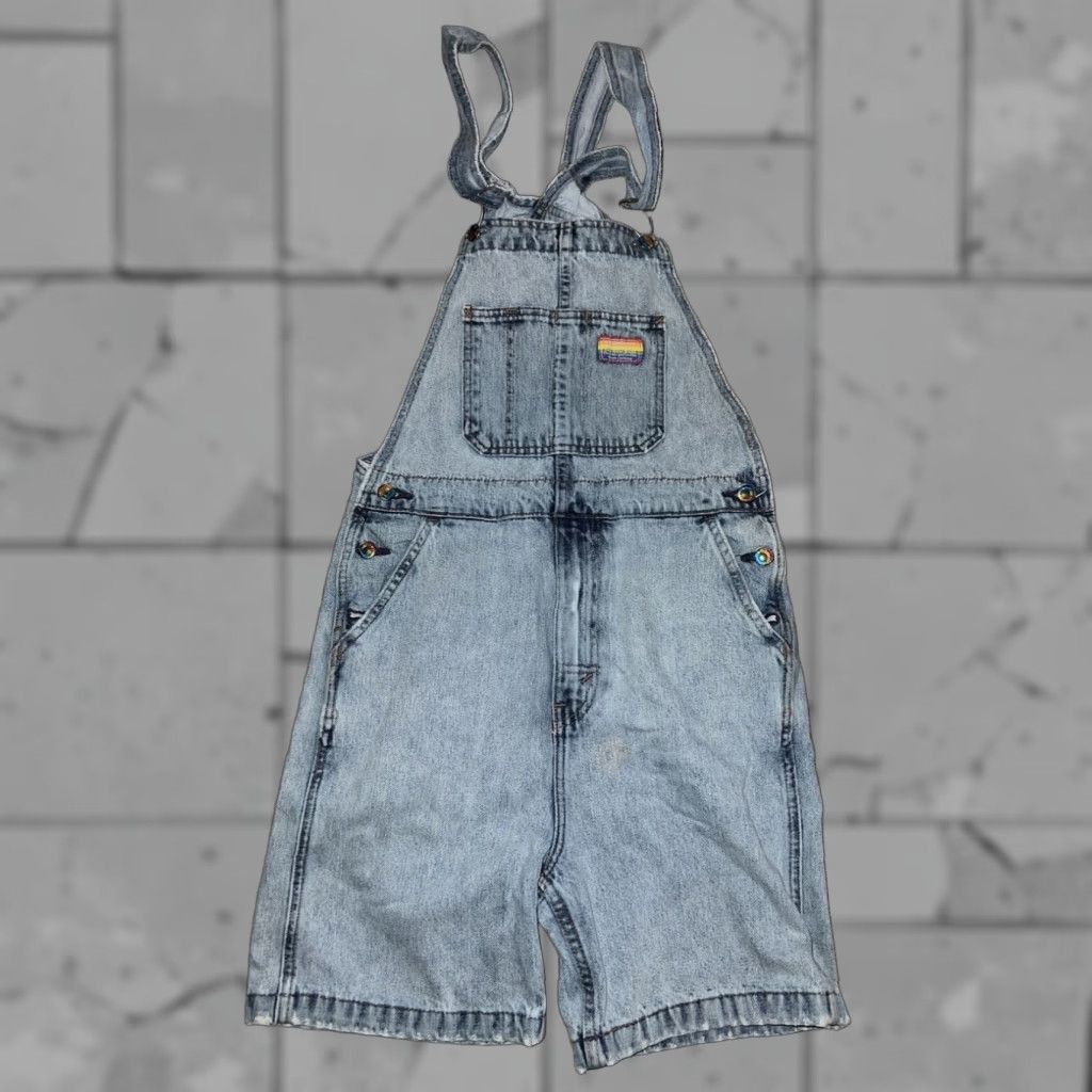 Levi's Levis Rainbow Overalls Women XS Multicolor Size 26" / US 2 / IT 38 - 1 Thumbnail