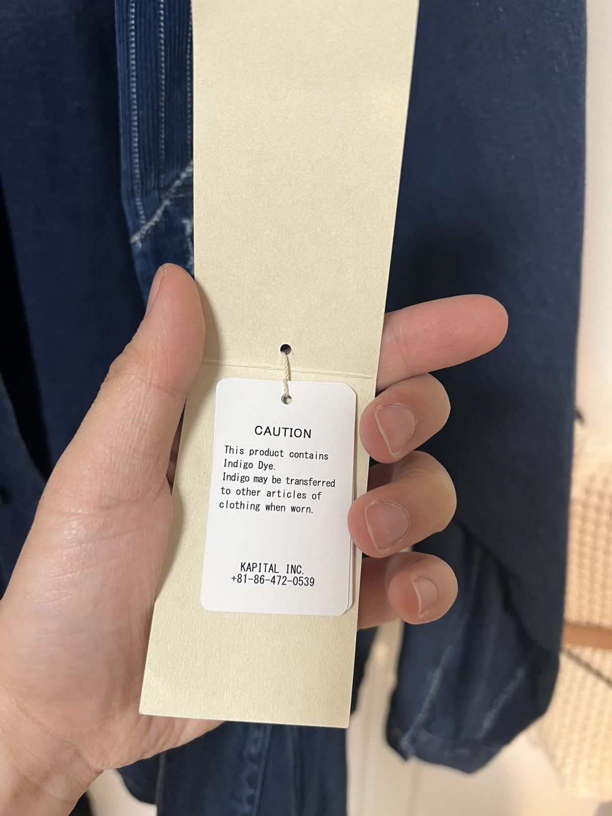 Kapital Kountry Kapital Kountry Denim Tiger Juban Noragi Size US L / EU 52-54 / 3 - 12 Thumbnail