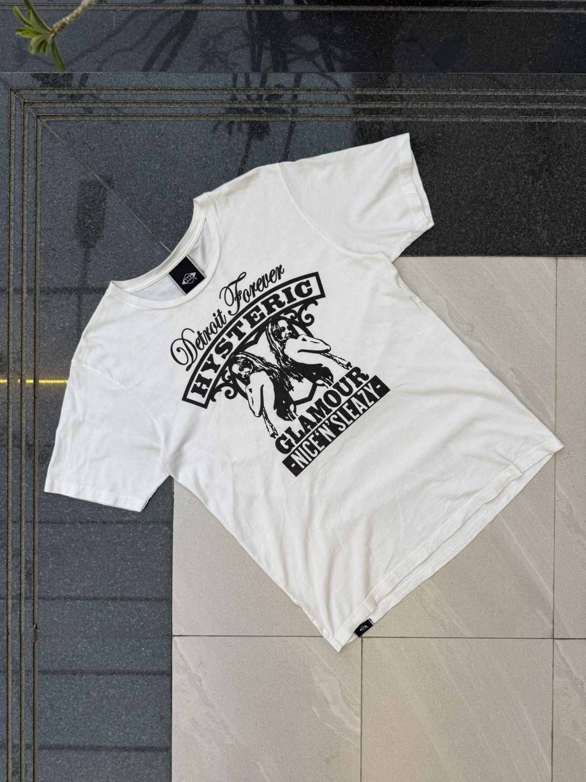 90’s HYSTERIC GLAMOUR DETROIT FOREVER VINTAGE LOGO TSHIRT
