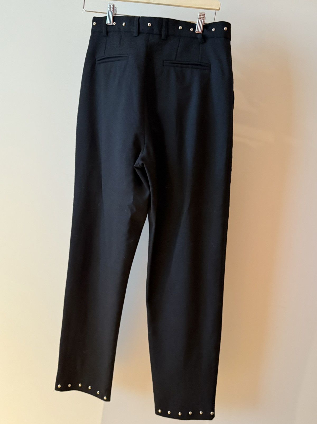 The Kooples The Kooples Wool Pants with Stud Details Size 26" / US 2 / IT 38 - 3 Thumbnail