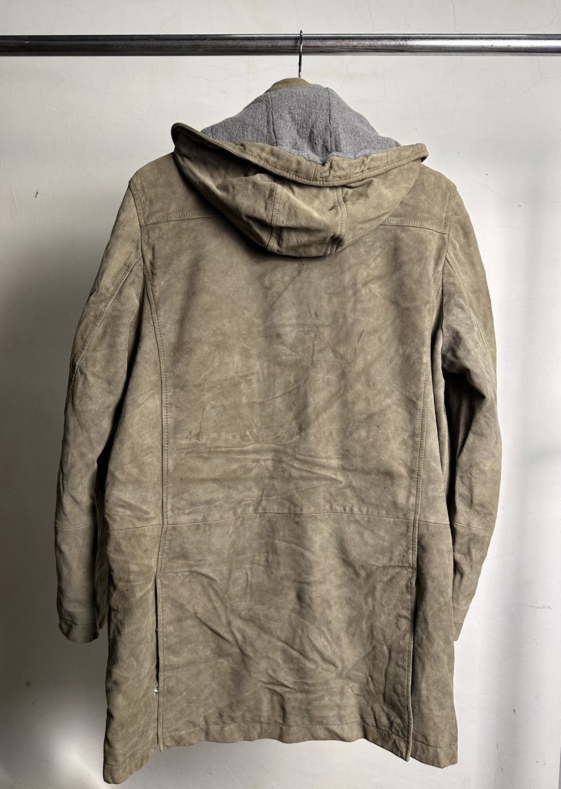 Eleventy Eleventy Suede Hooded Parka Jacket Size US M / EU 48-50 / 2 - 5 Thumbnail