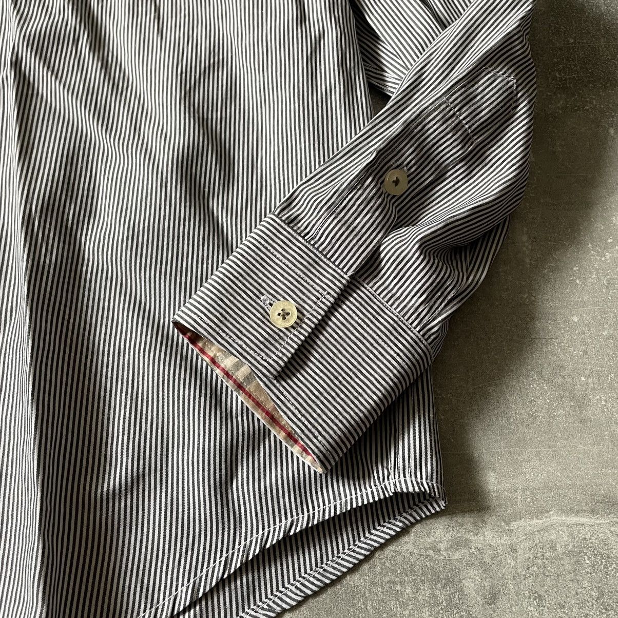 Burberry × Vintage Burberry Shirt nova check striped Old money luxury scotland Size US S / EU 44-46 / 1 - 5 Thumbnail