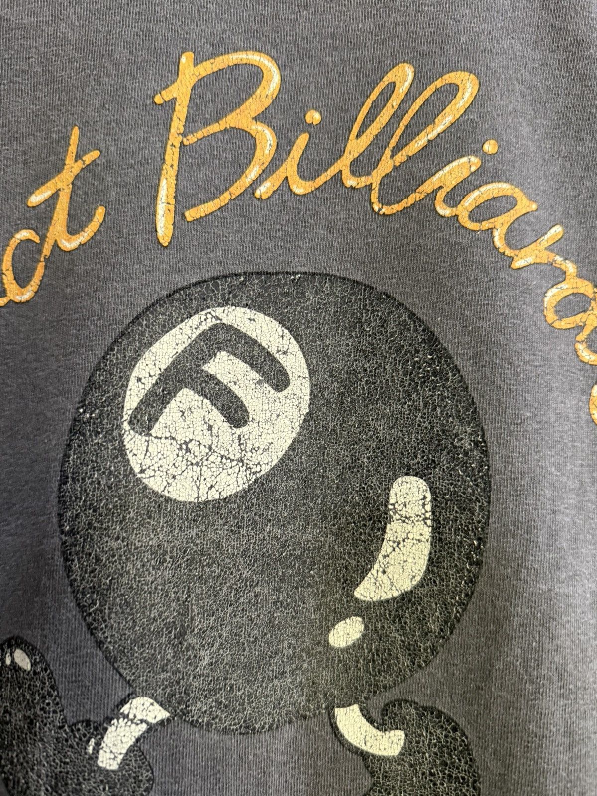 Girl Skateboards Vintage Y2K Fact Billiards Ball Skateboard Faded Tee Size US XL / EU 56 / 4 - 3 Thumbnail