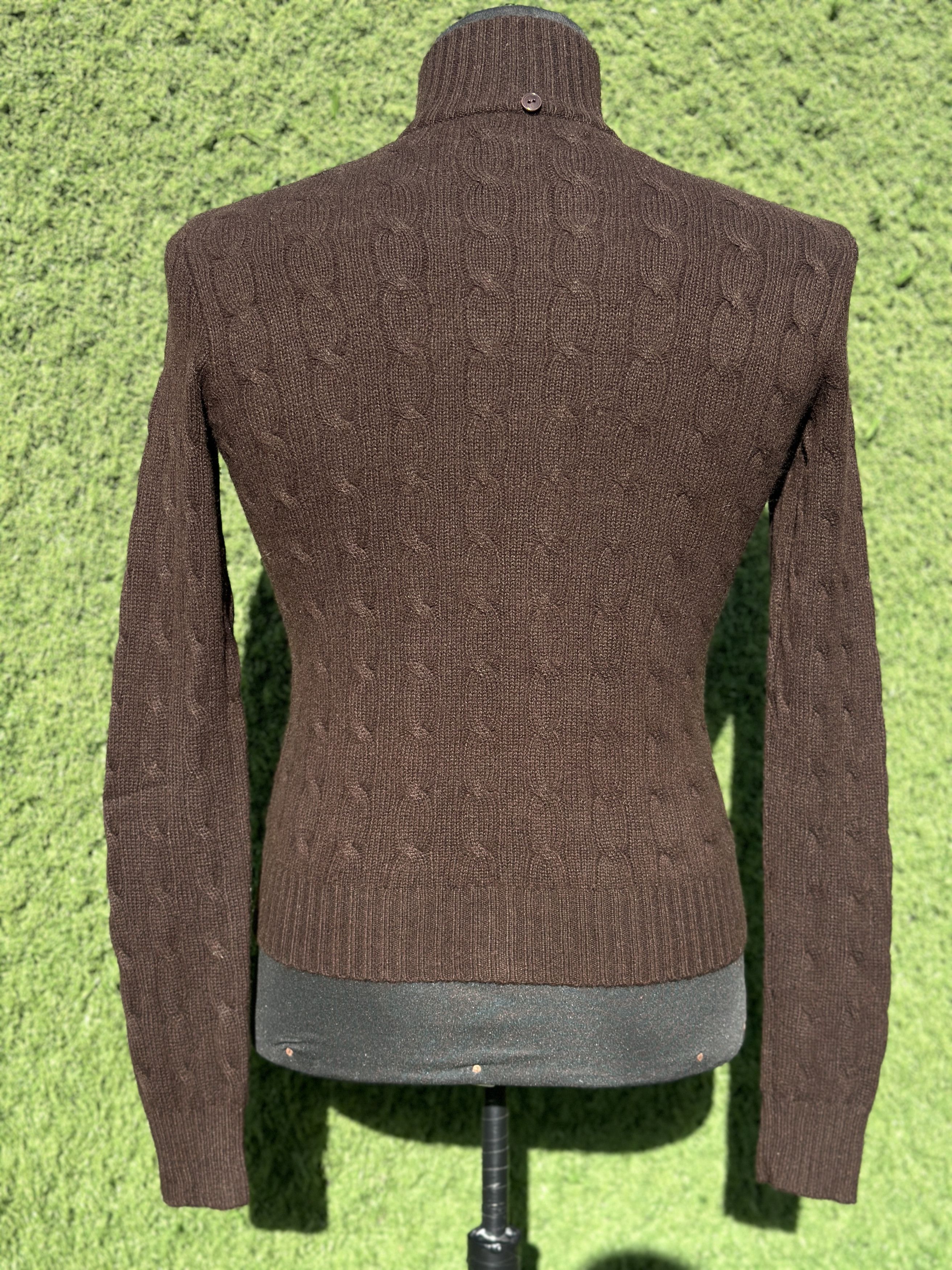 Ralph Lauren Black Label Ralph Lauren Black Label Cashmere Knit Zip Cardigan Size M Size M / US 6-8 / IT 42-44 - 10 Thumbnail