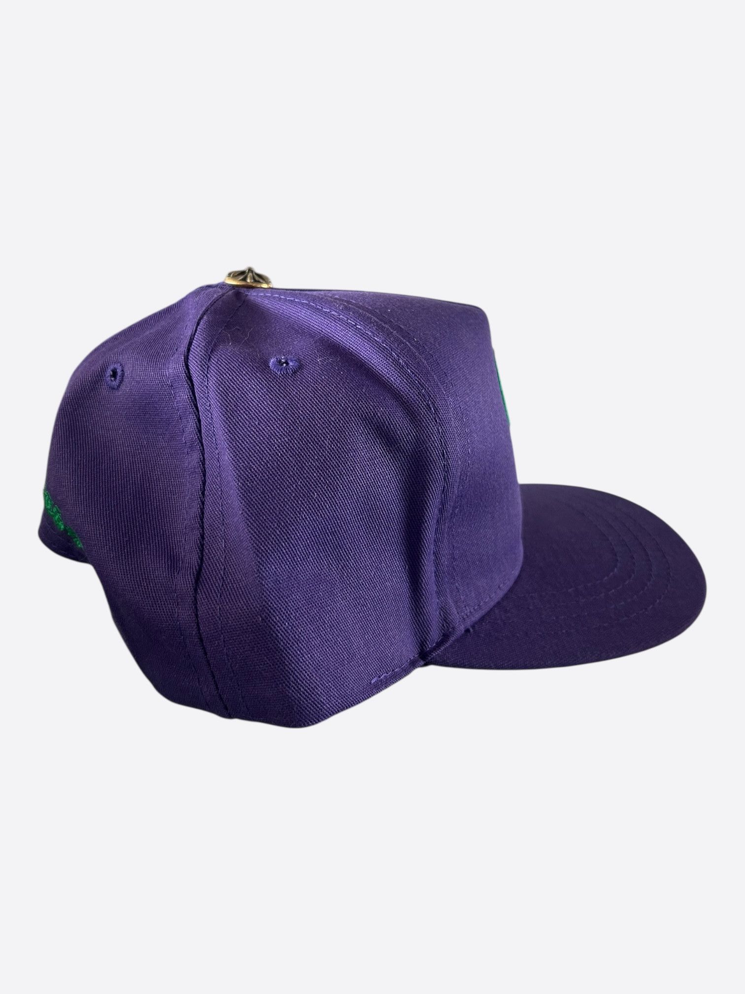 Chrome Hearts Chrome Hearts Purple & Green Embroidered Logo Hat Size ONE SIZE - 2 Thumbnail