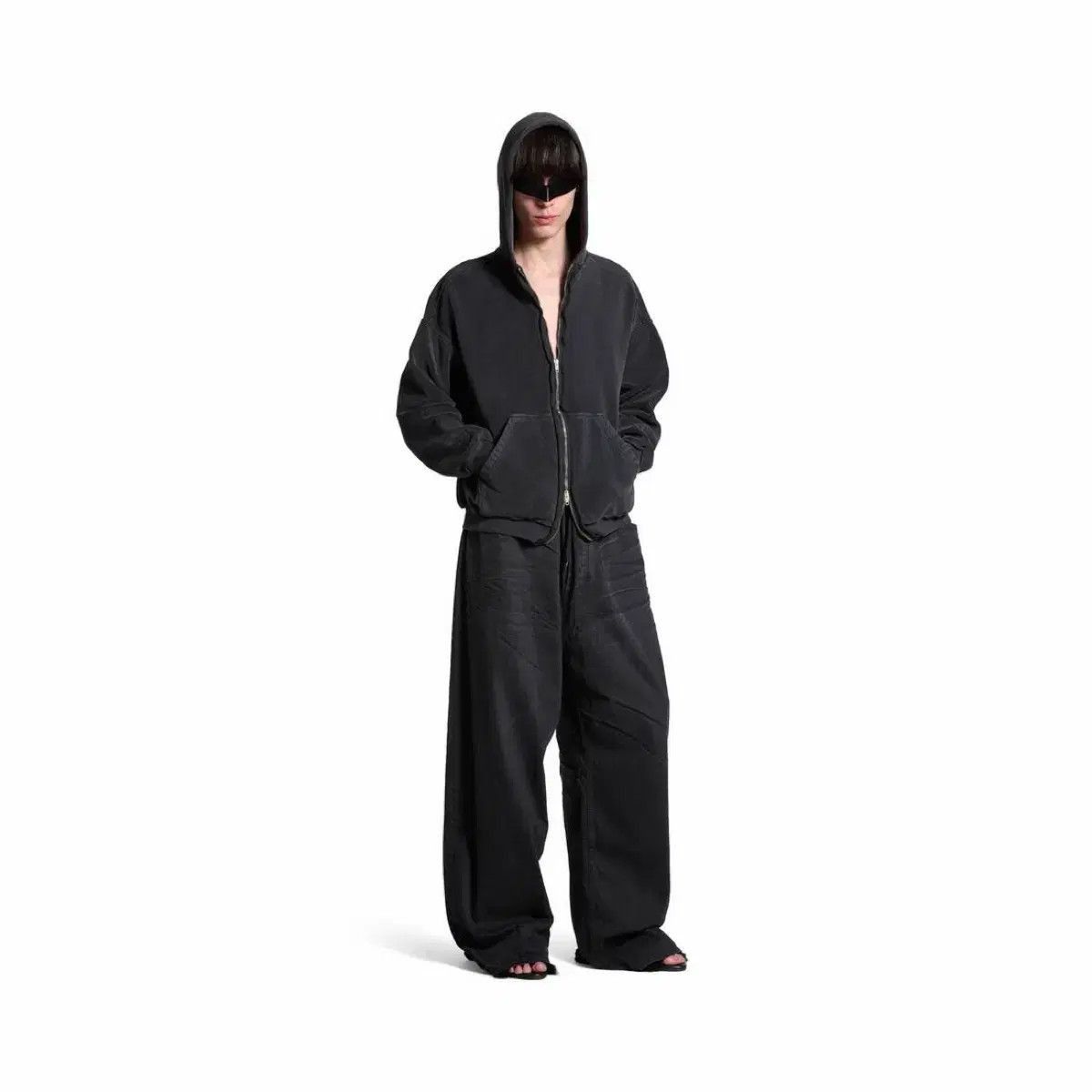 Balenciaga oversized baggy pants navy Size US 36 / EU 52 - 1 Preview