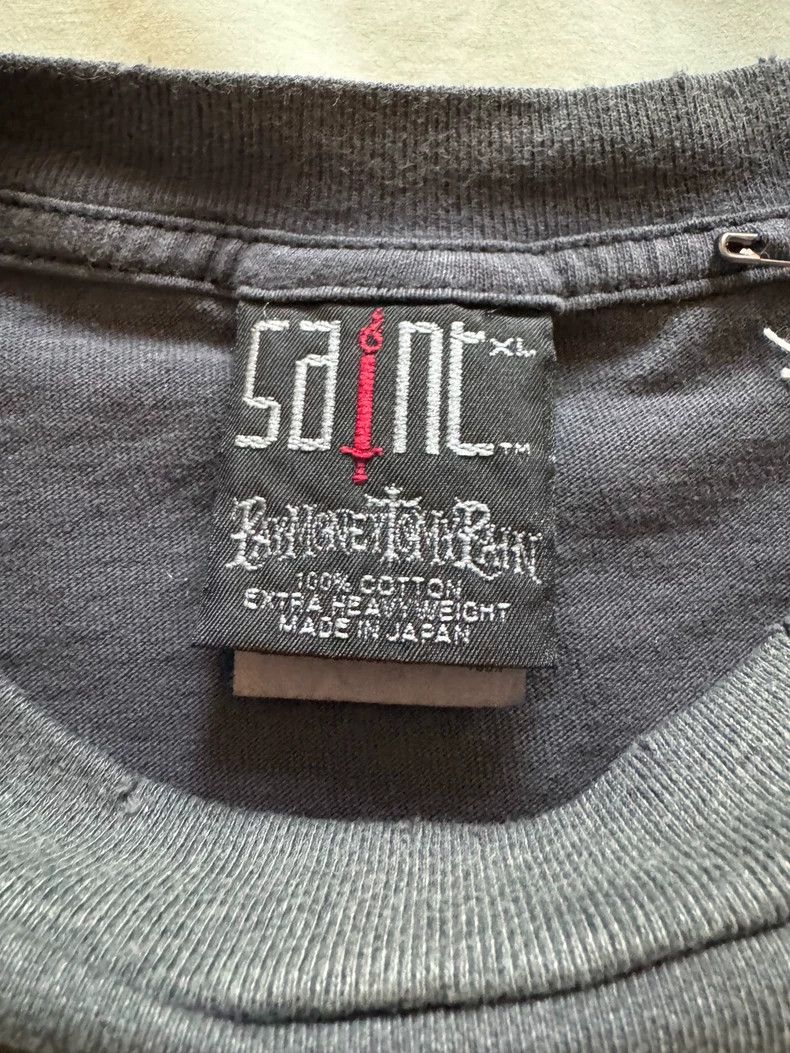 Saint Michael Saint Michael Letters like gray short sleeves Size US XL / EU 56 / 4 - 7 Thumbnail