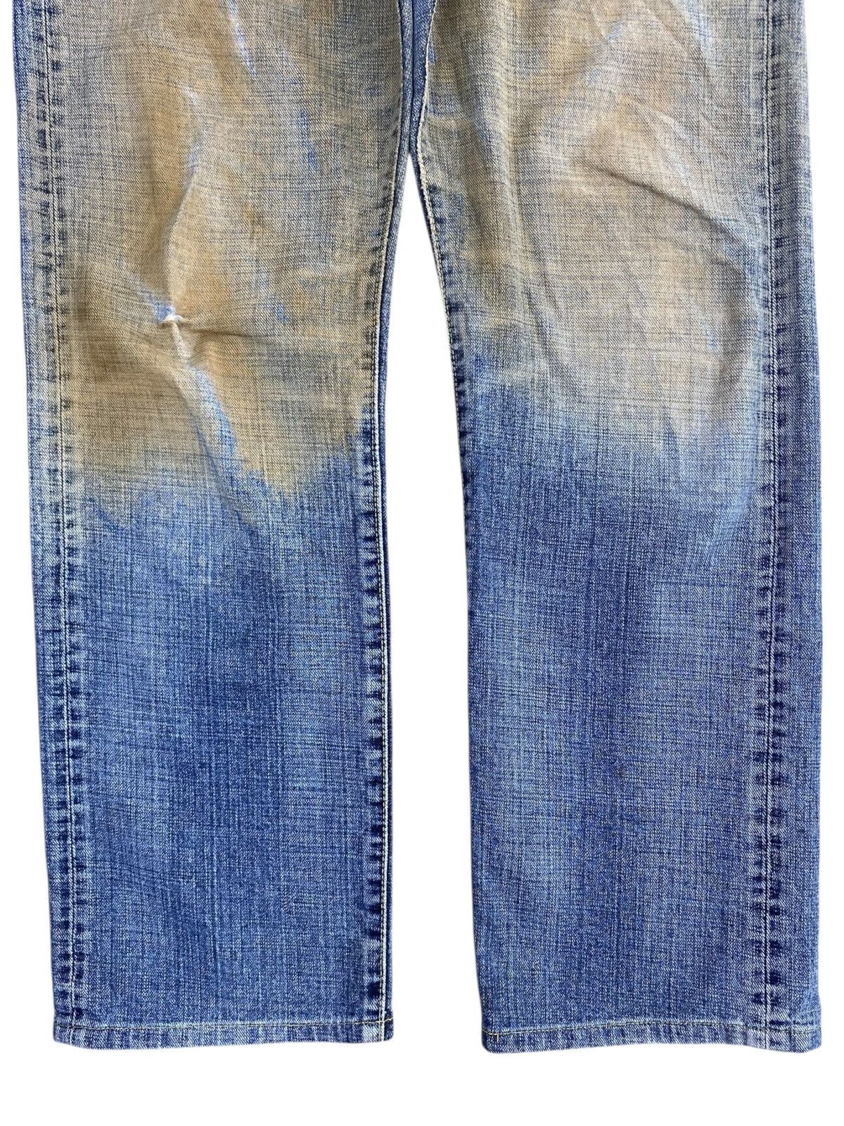 Japanese Brand Japanese Brand Rusty Faded Wash Style Loose Jeans Size US 34 / EU 50 - 9 Thumbnail