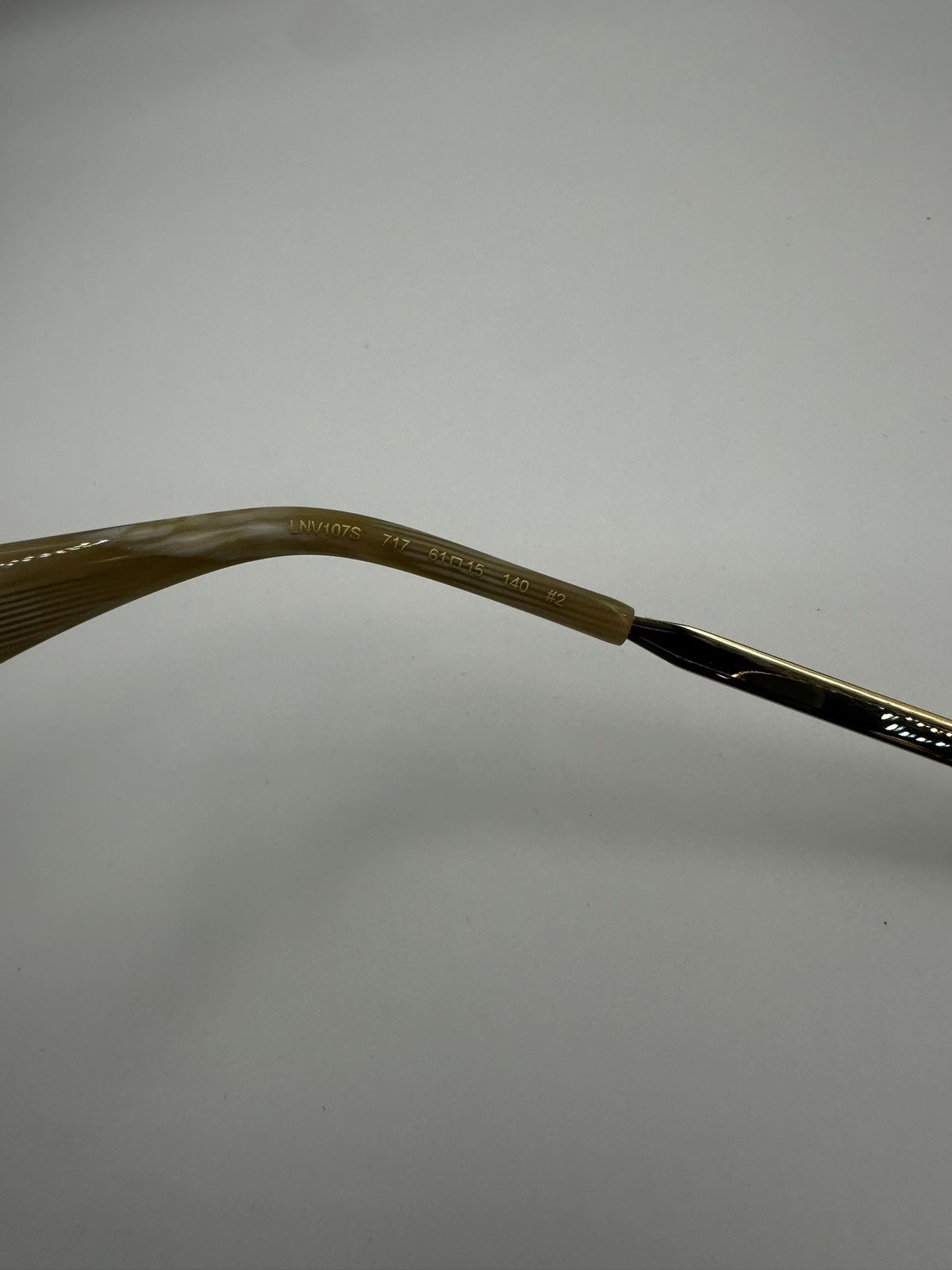 Lanvin Lanvin Gold Sunglasses Size ONE SIZE - 10 Thumbnail