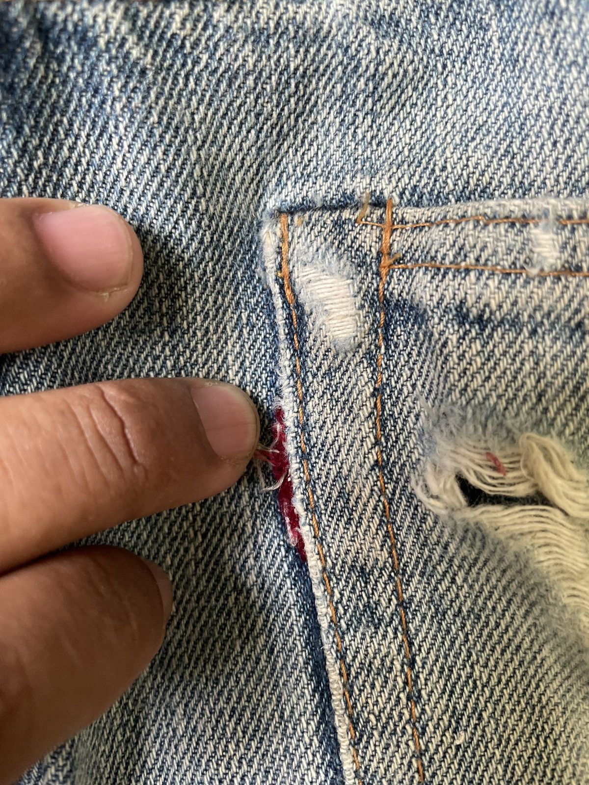 Denime × Japanese Brand × Vintage Vintage Denime Light Washed Style Jean Size US 30 / EU 46 - 7 Thumbnail