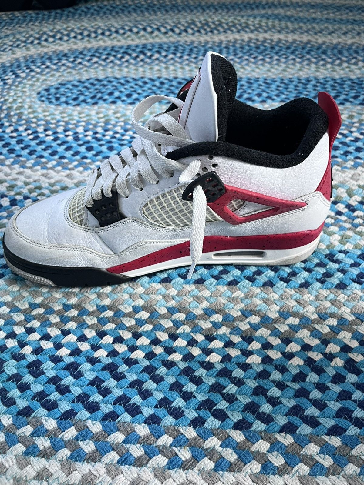 Nike Nike Jordan 4 Red Cement Size US 8.5 / EU 41-42 - 5 Thumbnail