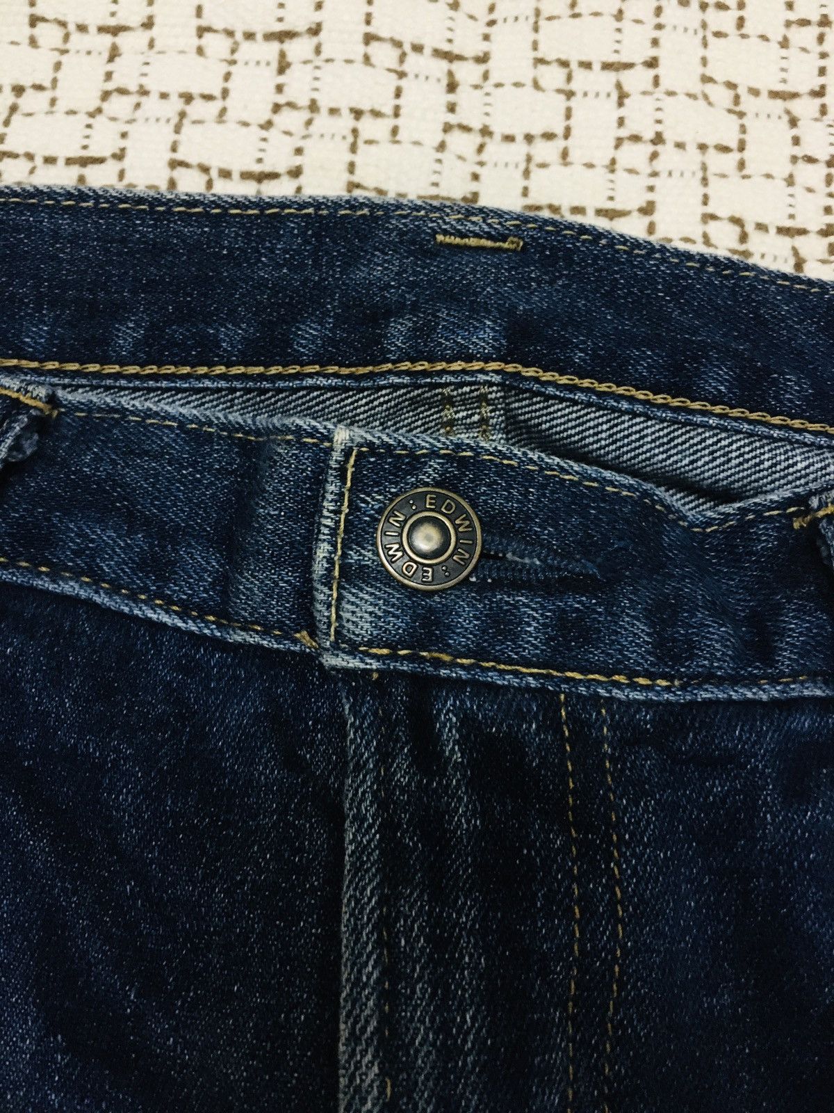 Edwin Edwin Distressed Jeans (Y01) Size US 34 / EU 50 - 12 Thumbnail
