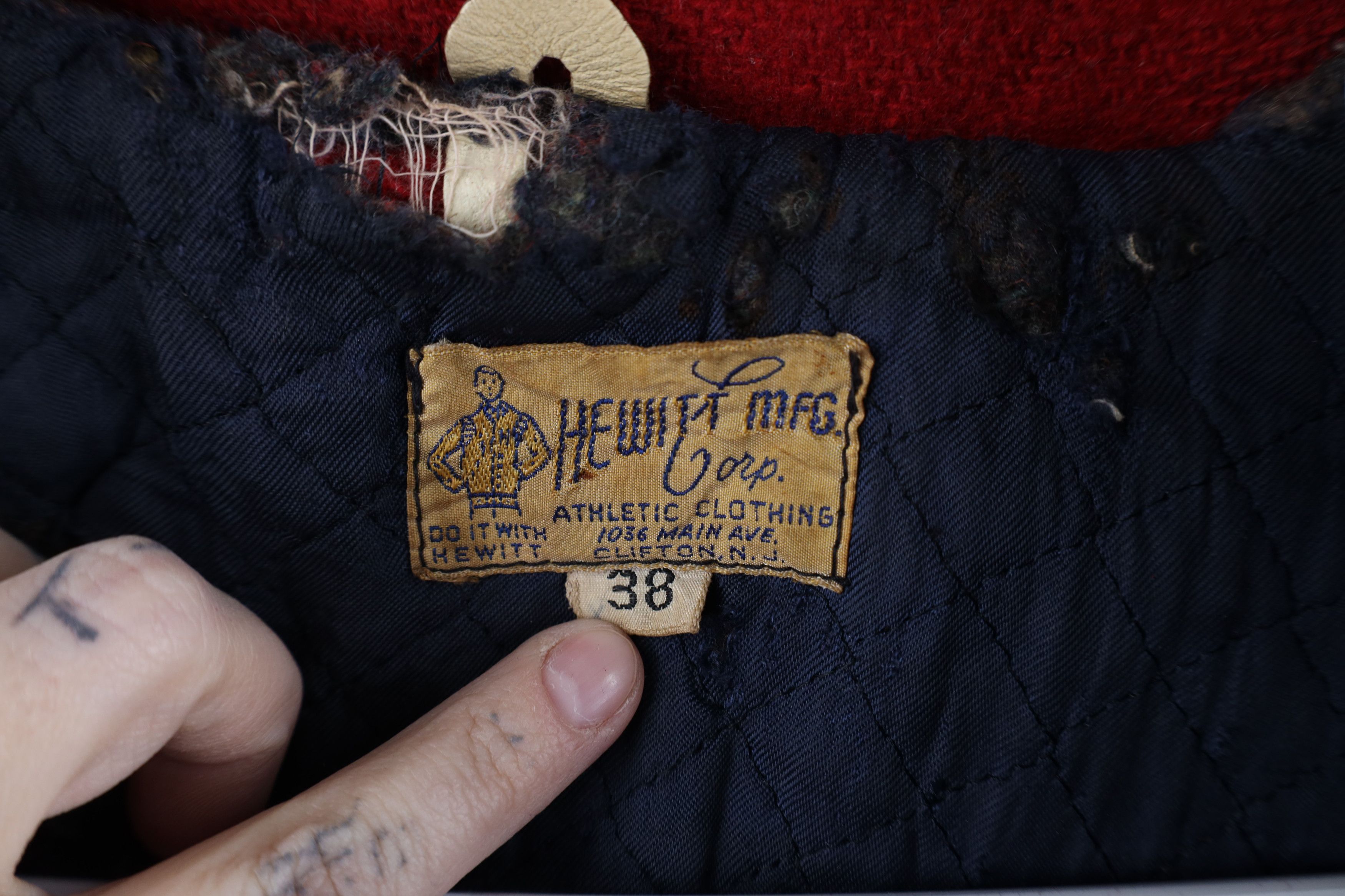 Vintage Vintage 60s Streetwear Varsity Club Letterman Jacket USA Size US L / EU 52-54 / 3 - 9 Thumbnail