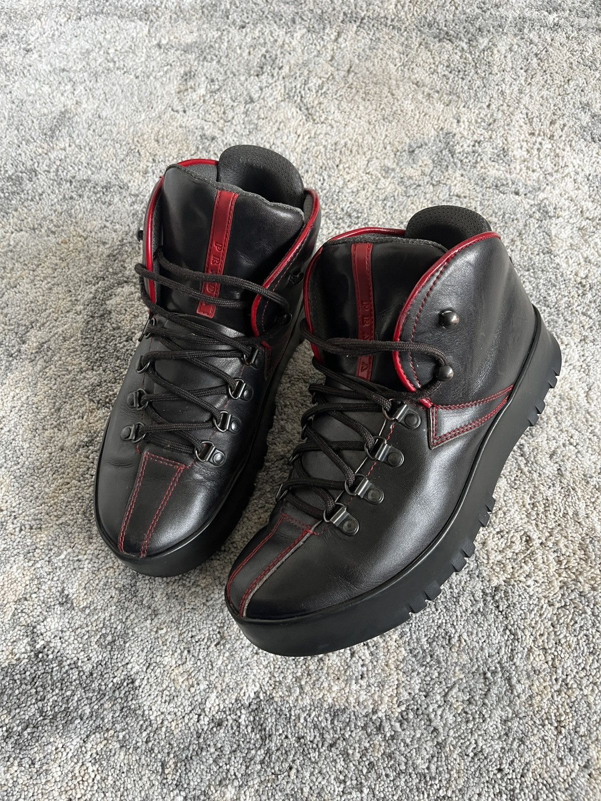 Prada Prada 2000’s leather boots Size US 7 / IT 37 - 2 Thumbnail