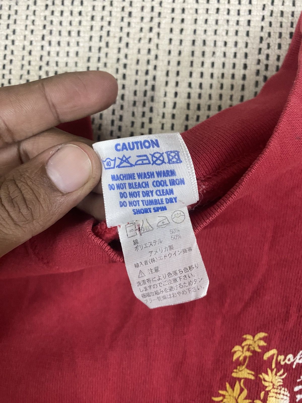 Edwin VINTAGE 80s EDWIN SPORTS WEAR MADE IN USA Size US L / EU 52-54 / 3 - 5 Thumbnail