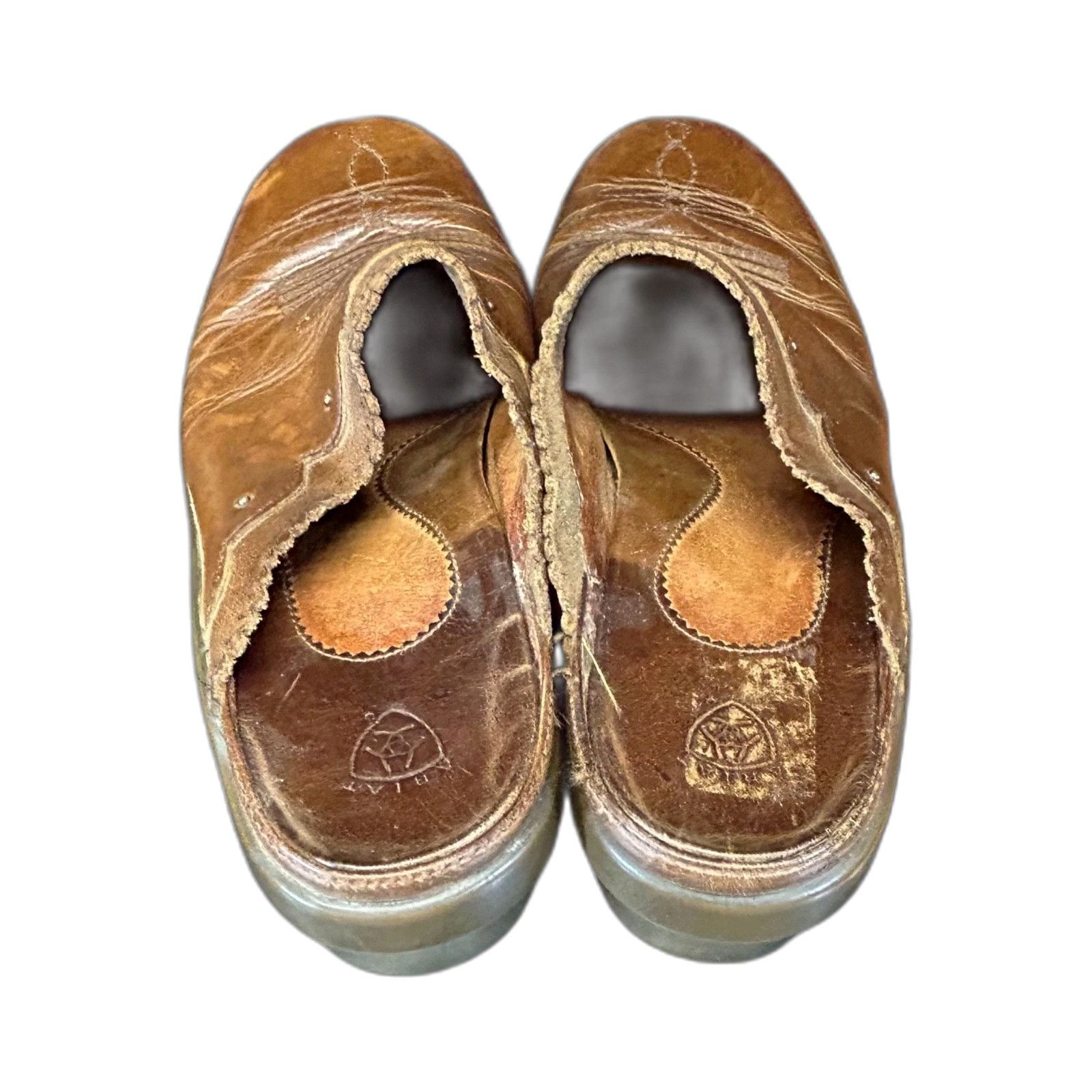 Ariat Ariat Womens Western Clog Shoes Size 7.5B Burgundy Leather S Size US 7.5 / EU 40-41 - 9 Thumbnail