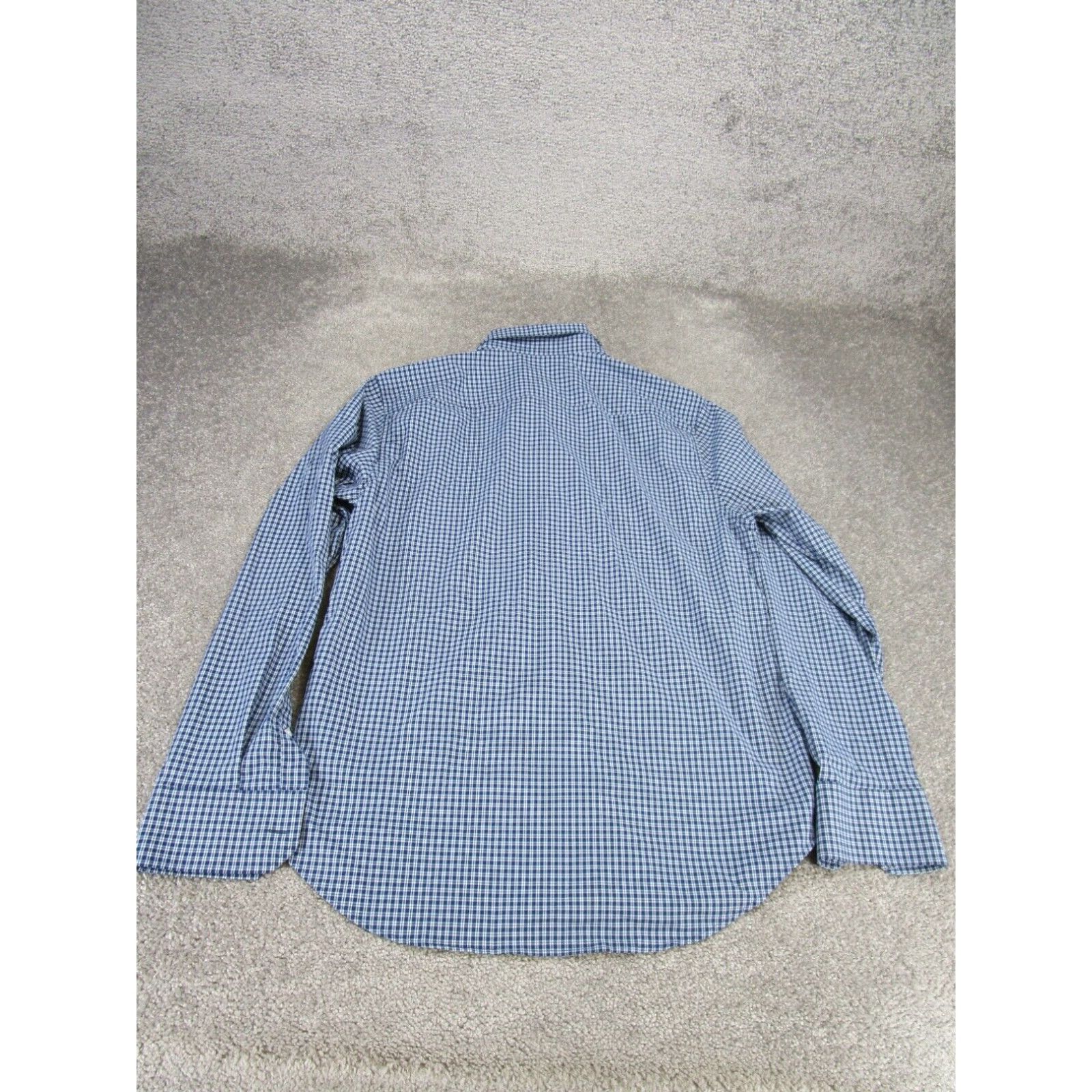 Bonobos Bonobos Mens Shirt Blue Cotton Plaid Button Up Size US M / EU 48-50 / 2 - 3 Thumbnail
