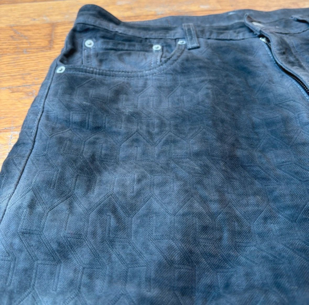 Levi's × Stussy Stussy x Levi’s jacquard jeans Size US 32 / EU 48 - 2 Thumbnail