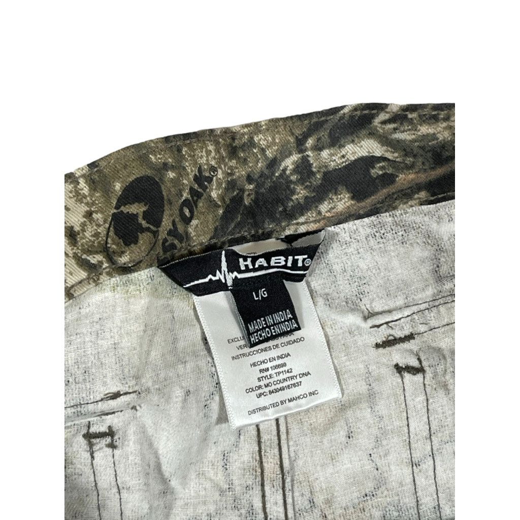 Realtree × Vintage Habit Dark Oak Adjustable Wide Leg Realtree Pants 36x31 Size US 36 / EU 52 - 4 Thumbnail