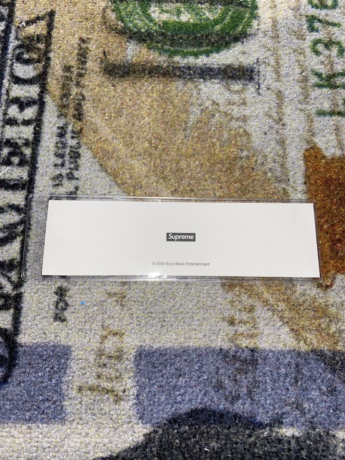 Sony × Supreme Supreme Prodigy HNIC Box Logo Sticker Size ONE SIZE - 3 Thumbnail