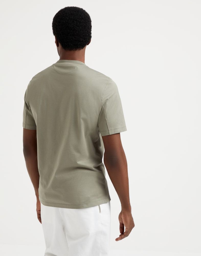 Brunello Cucinelli o1w1db10825 T-Shirt in Green Size US S / EU 44-46 / 1 - 4 Thumbnail