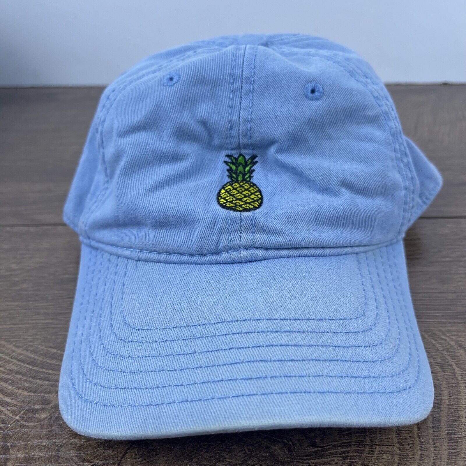 Other Pineapple Hat Blue Pineapple Adjustable Hat Blue Adult Size Size ONE SIZE - 3 Thumbnail