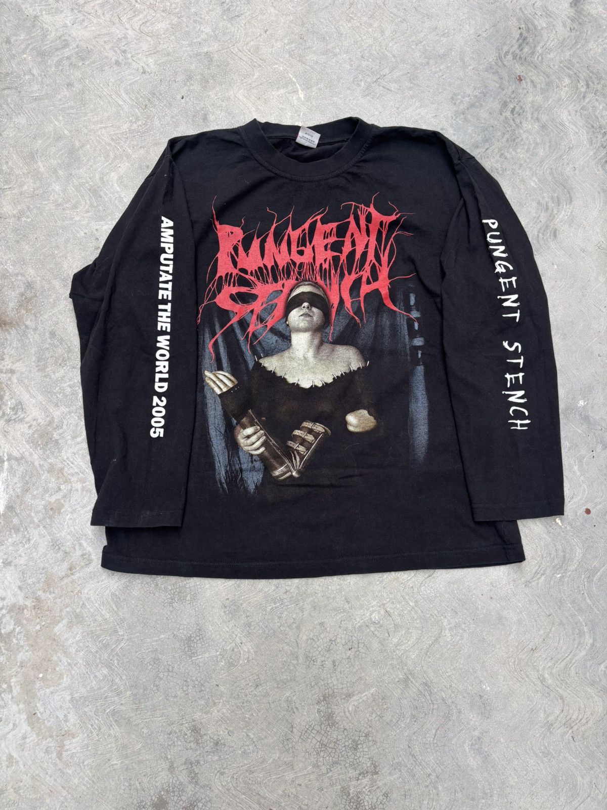 Band Tees Vintage Y2K 2000s Punget Stench T Shirt Size US L / EU 52-54 / 3 - 1 Thumbnail