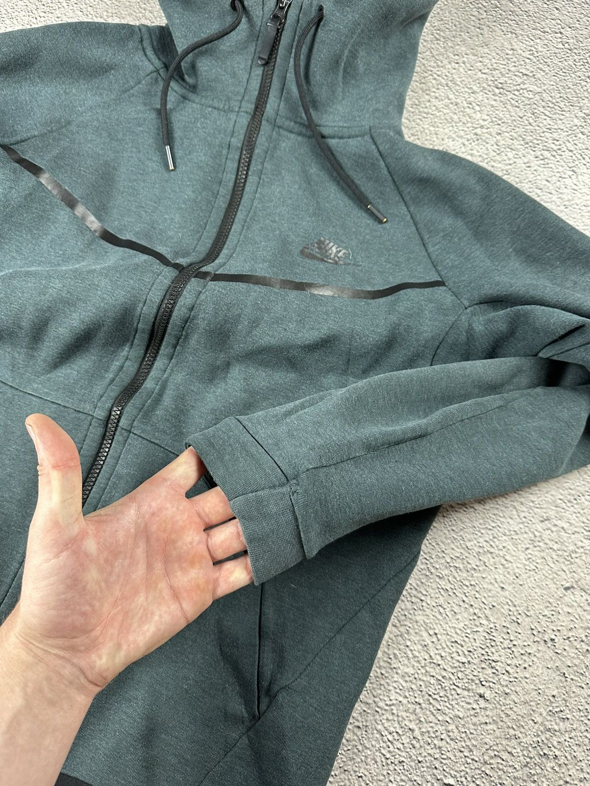 Nike Vintage Nike Tech Fleece Full Zip Hoodie Y2K Drill Style SK8 Size US M / EU 48-50 / 2 - 12 Thumbnail