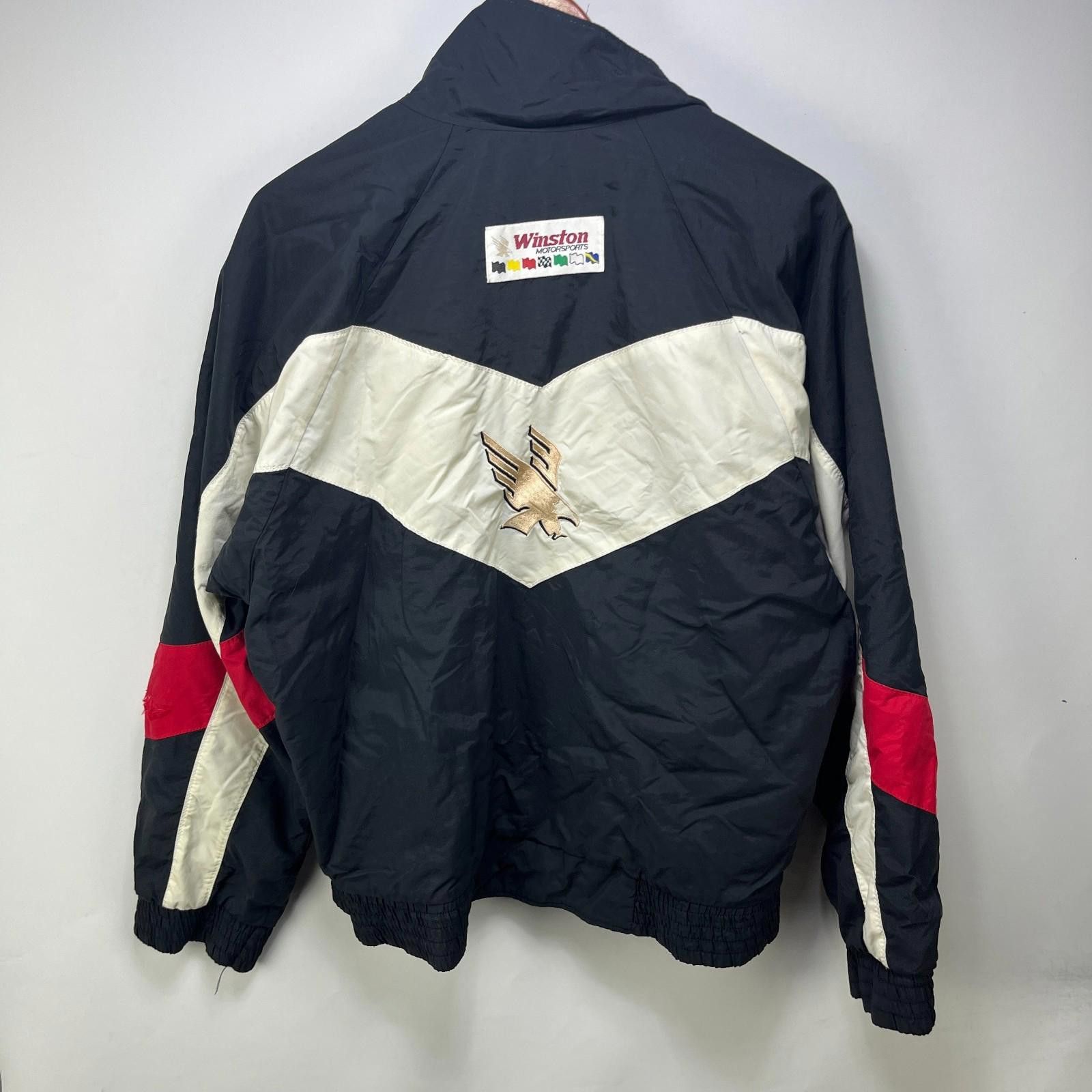 NASCAR Vintage 90s NASCAR Winston Cup Racing Jacket Medium Size US M / EU 48-50 / 2 - 4 Thumbnail