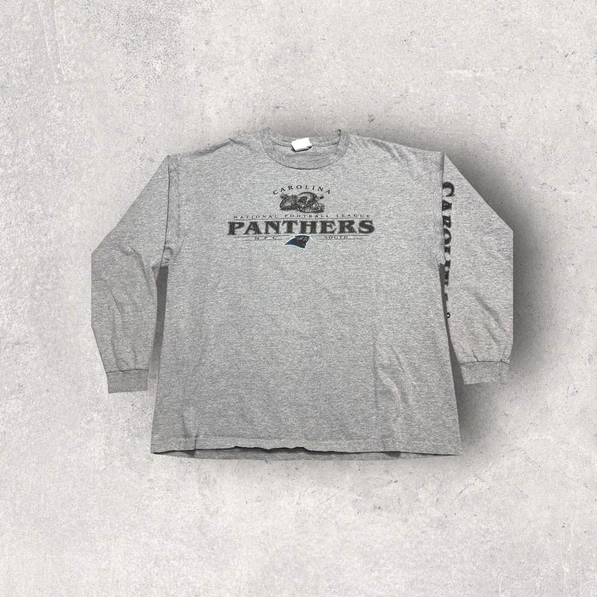 NFL × Vintage Vintage Carolina Panthers long sleeve tee Size US XL / EU 56 / 4 - 1 Thumbnail