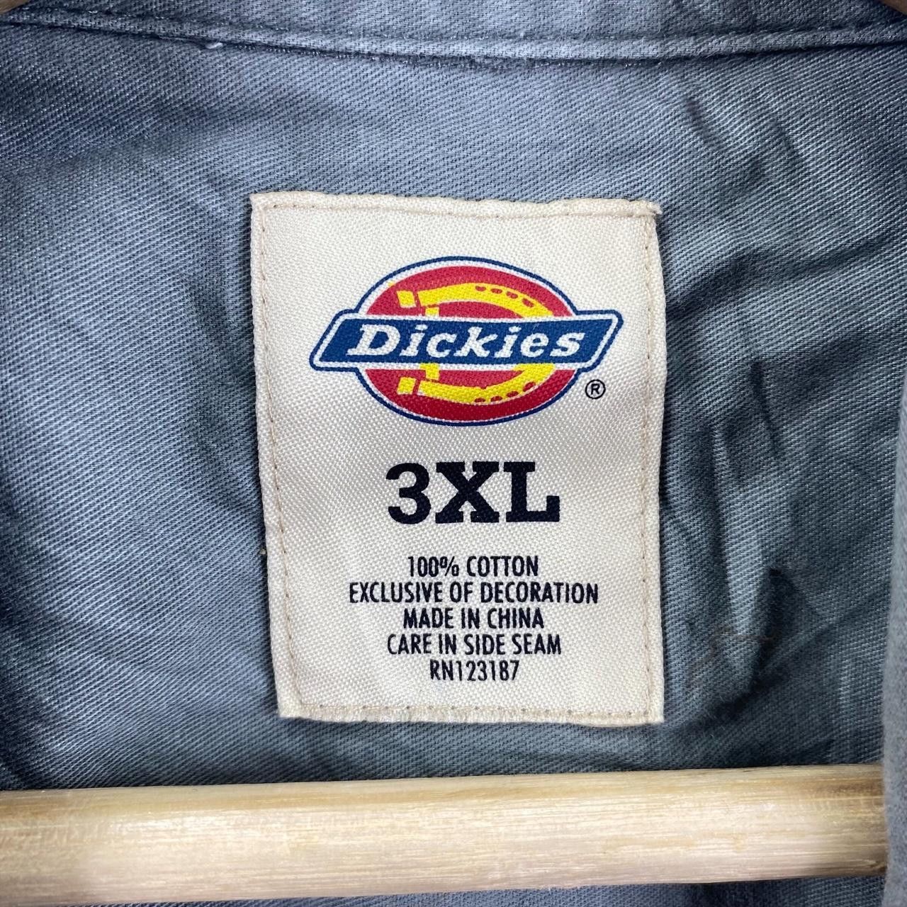 Dickies Vtg DICKIES USA Western Snap Button Tee Shirt Workwear Size US XXL / EU 58 / 5 - 4 Thumbnail