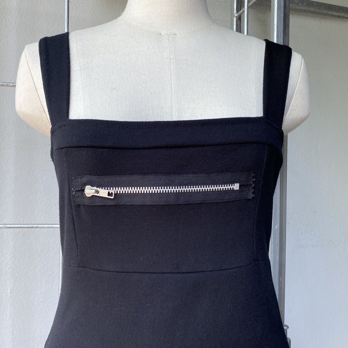 Japanese Brand × Seditionaries SEXY DYNAMITE. Black Mini Dress with Zipper Detail Size M / US 6-8 / IT 42-44 - 11 Thumbnail
