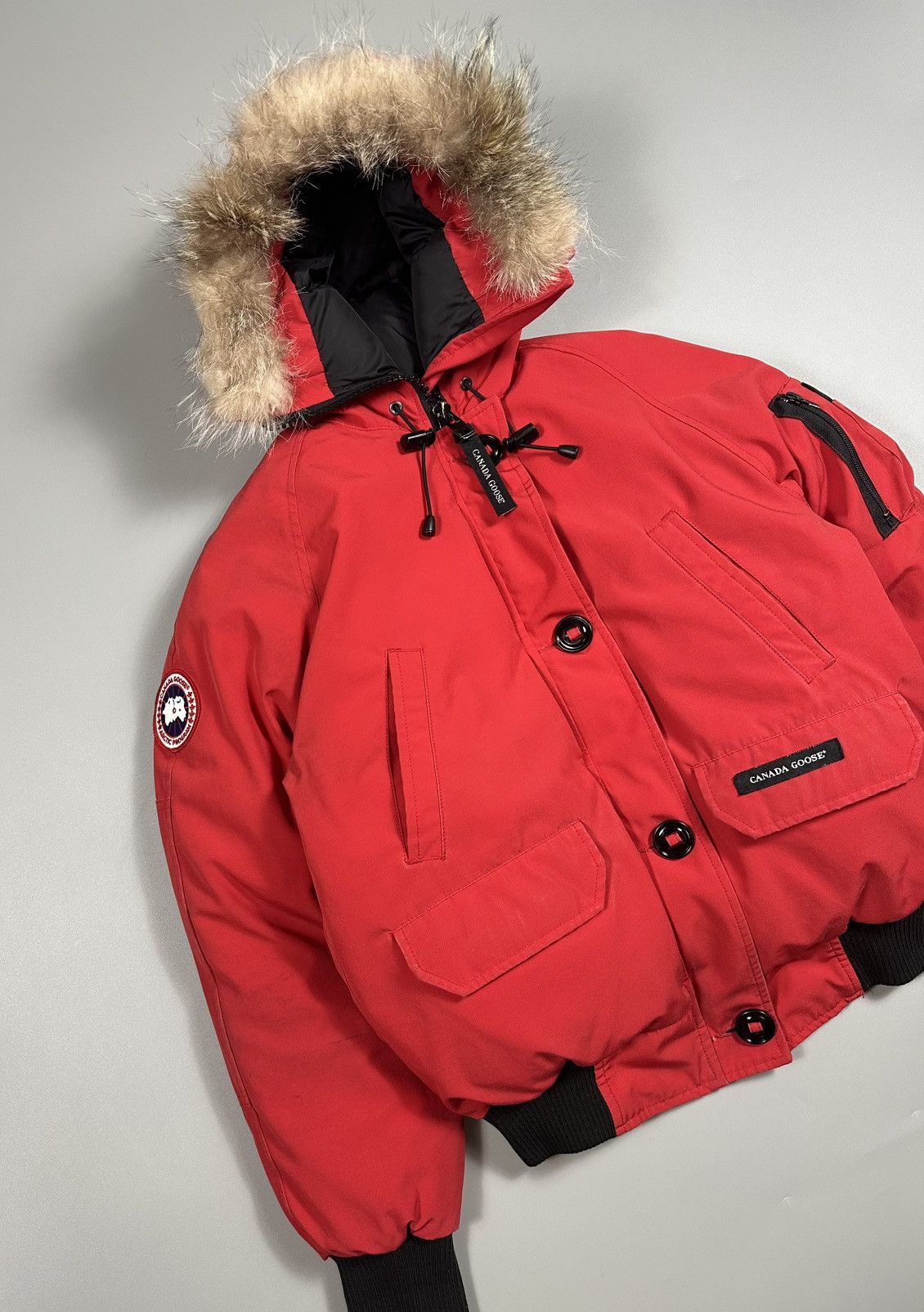 Canada Goose Canada Goose Chilliwack Coyote Fur-Trim Bomber Jacket Size US S / EU 44-46 / 1 - 4 Thumbnail