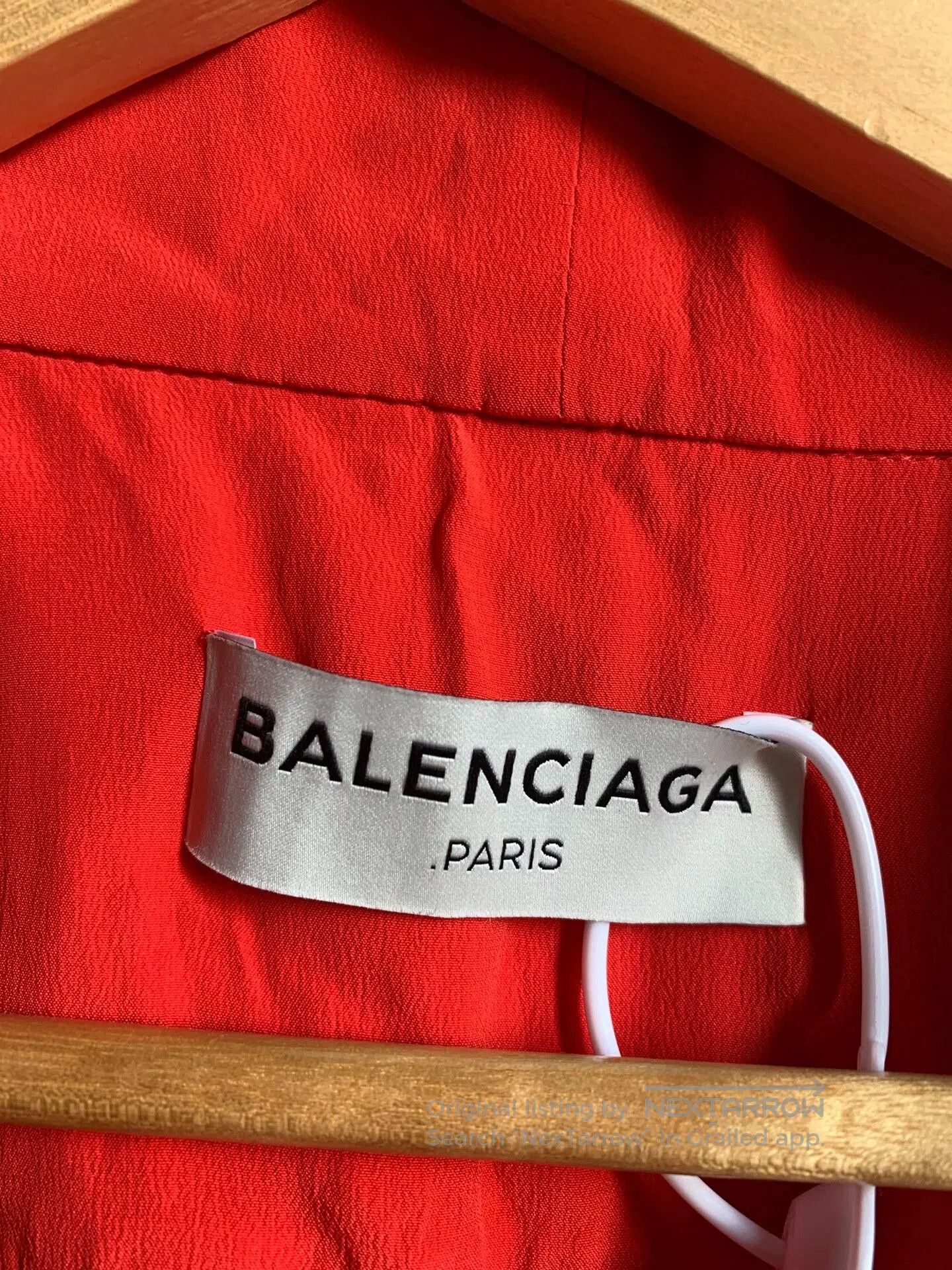 Balenciaga Balenciaga Red Tie. Size US S / EU 44-46 / 1 - 2 Thumbnail