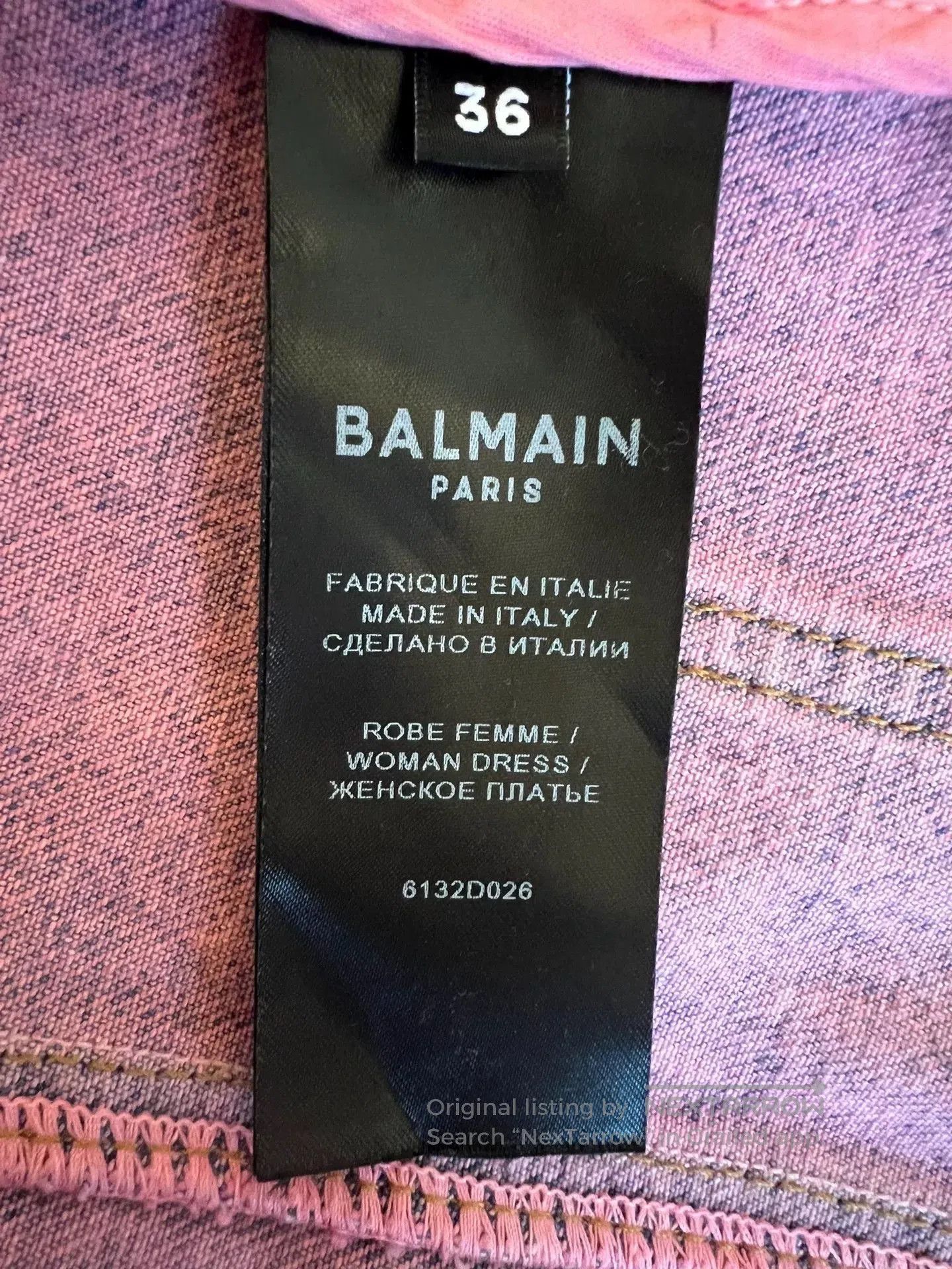 Balmain Balmain Denim Skirt Size 36. Size 35" - 7 Thumbnail